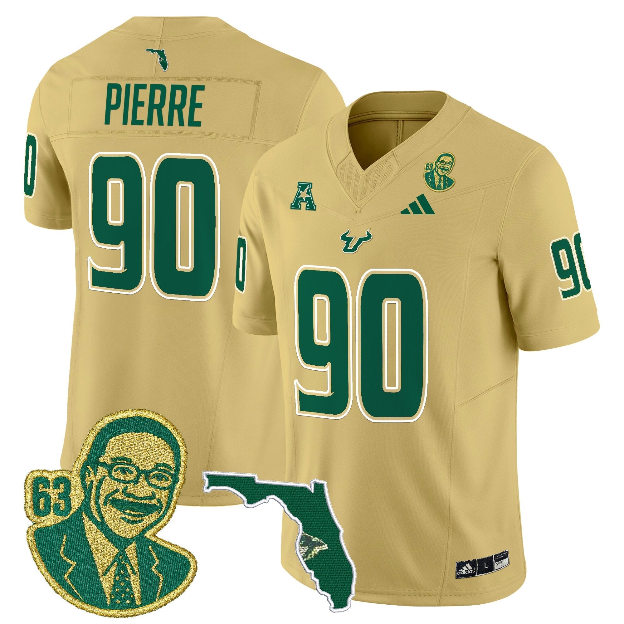 South Florida Bulls 'Lee Roy Selmon Legacy Edition' Vapor Limited Jersey - All Stitched