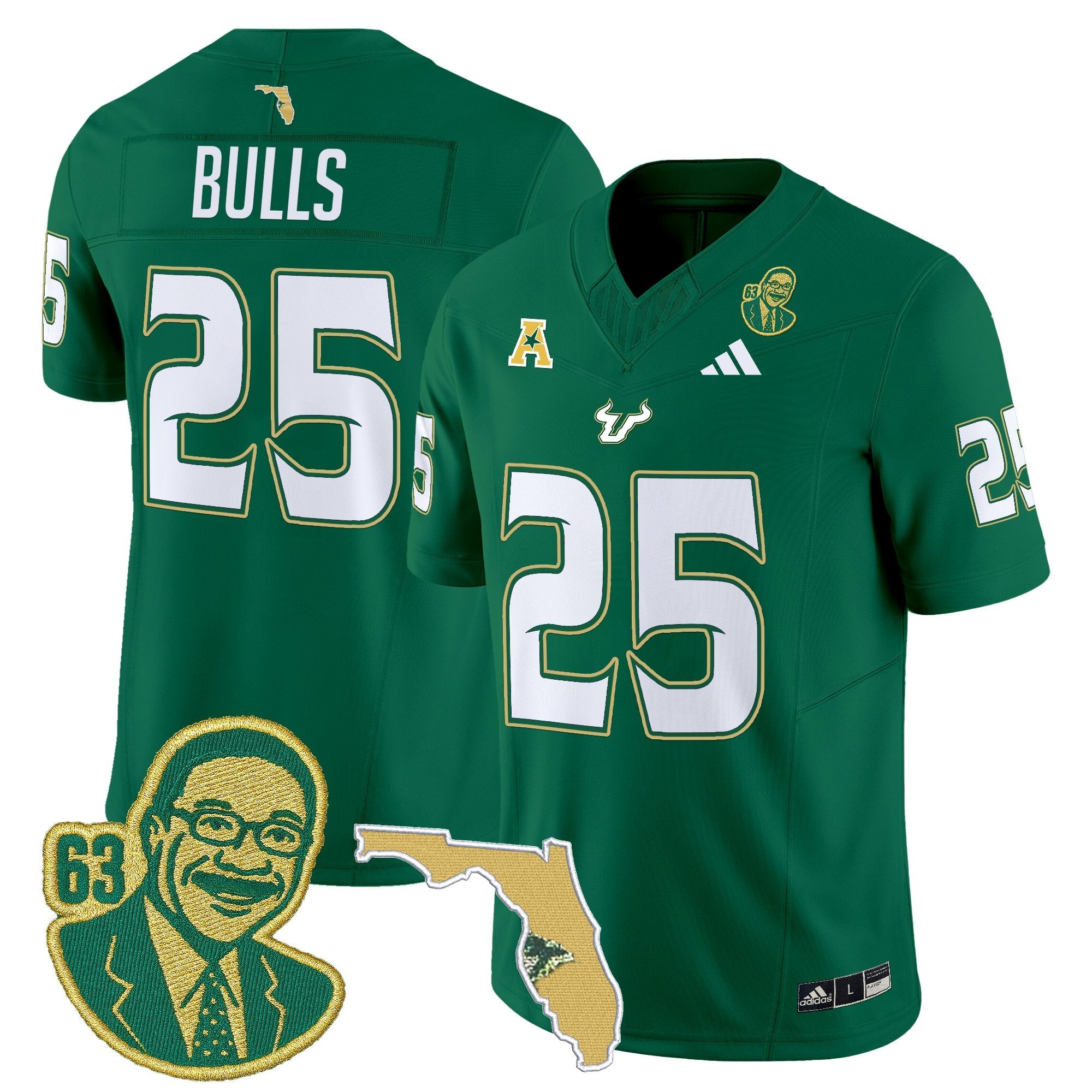 South Florida Bulls 'Lee Roy Selmon Legacy Edition' Vapor Limited Jersey - All Stitched