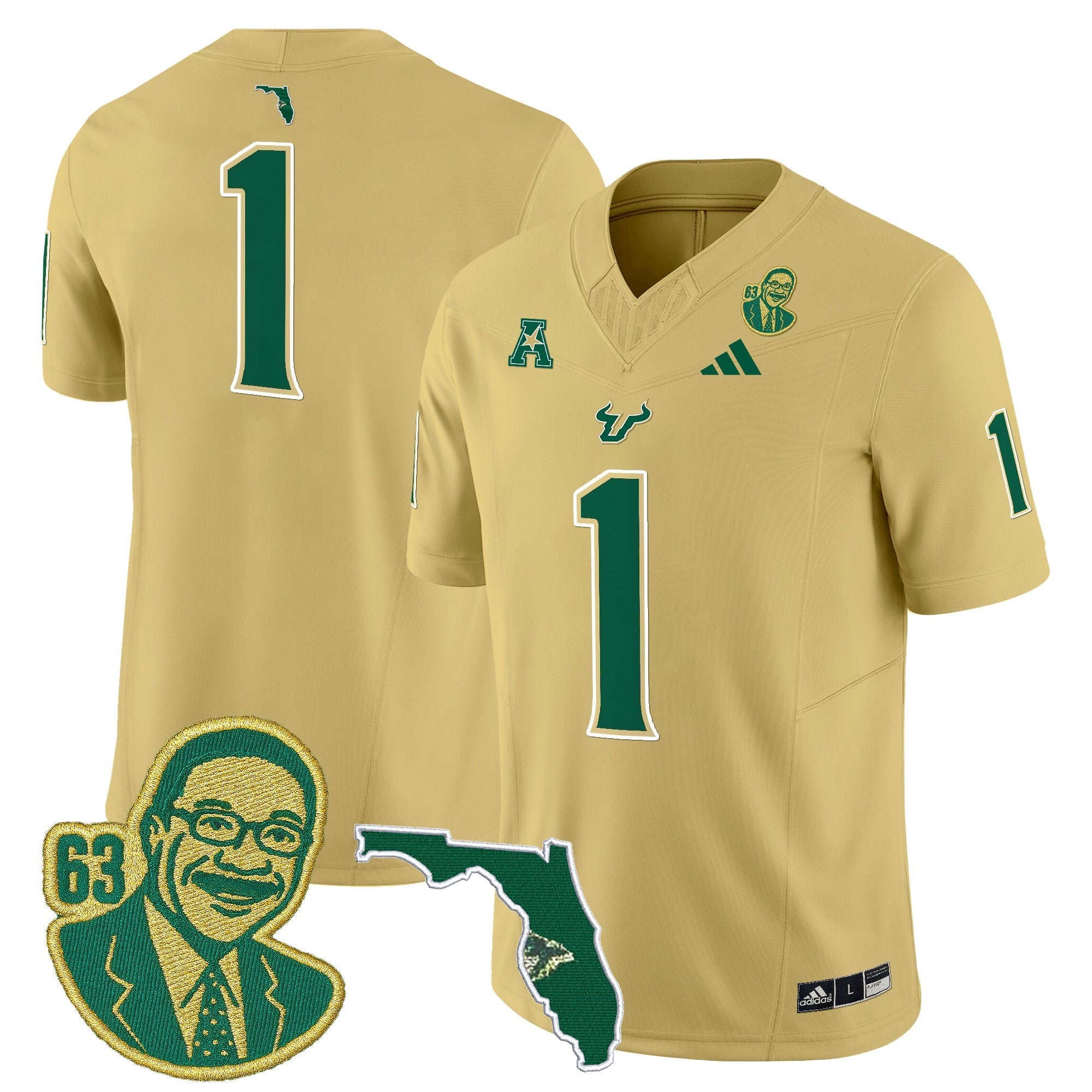 South Florida Bulls 'Lee Roy Selmon Legacy Edition' Vapor Limited Jersey - All Stitched