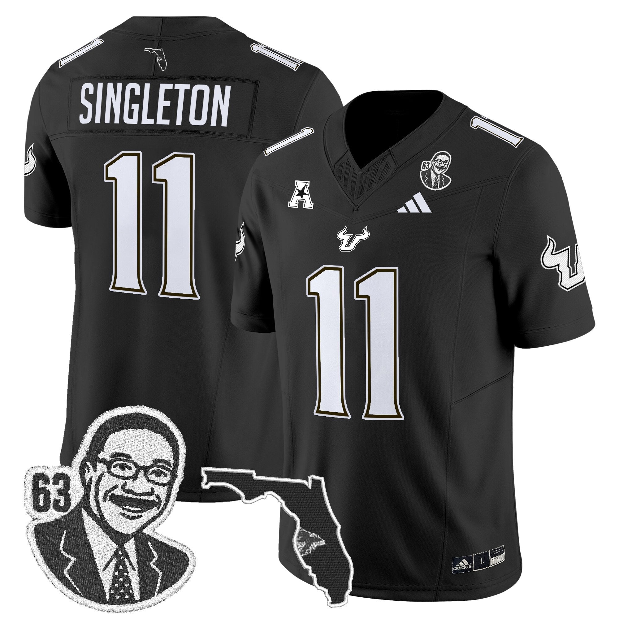 South Florida Bulls 'Lee Roy Selmon Legacy Edition' Vapor Limited Jersey - All Stitched