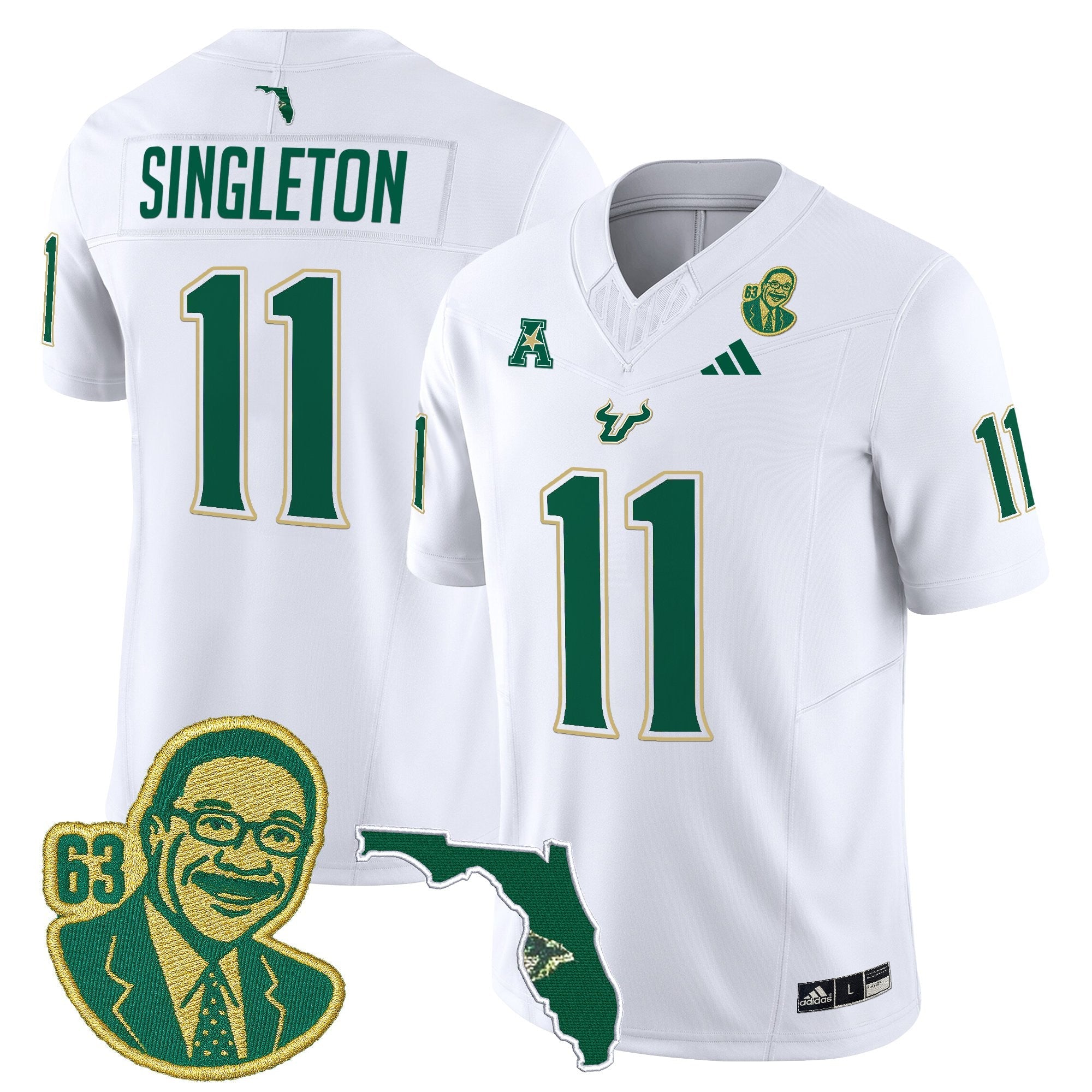 South Florida Bulls 'Lee Roy Selmon Legacy Edition' Vapor Limited Jersey - All Stitched