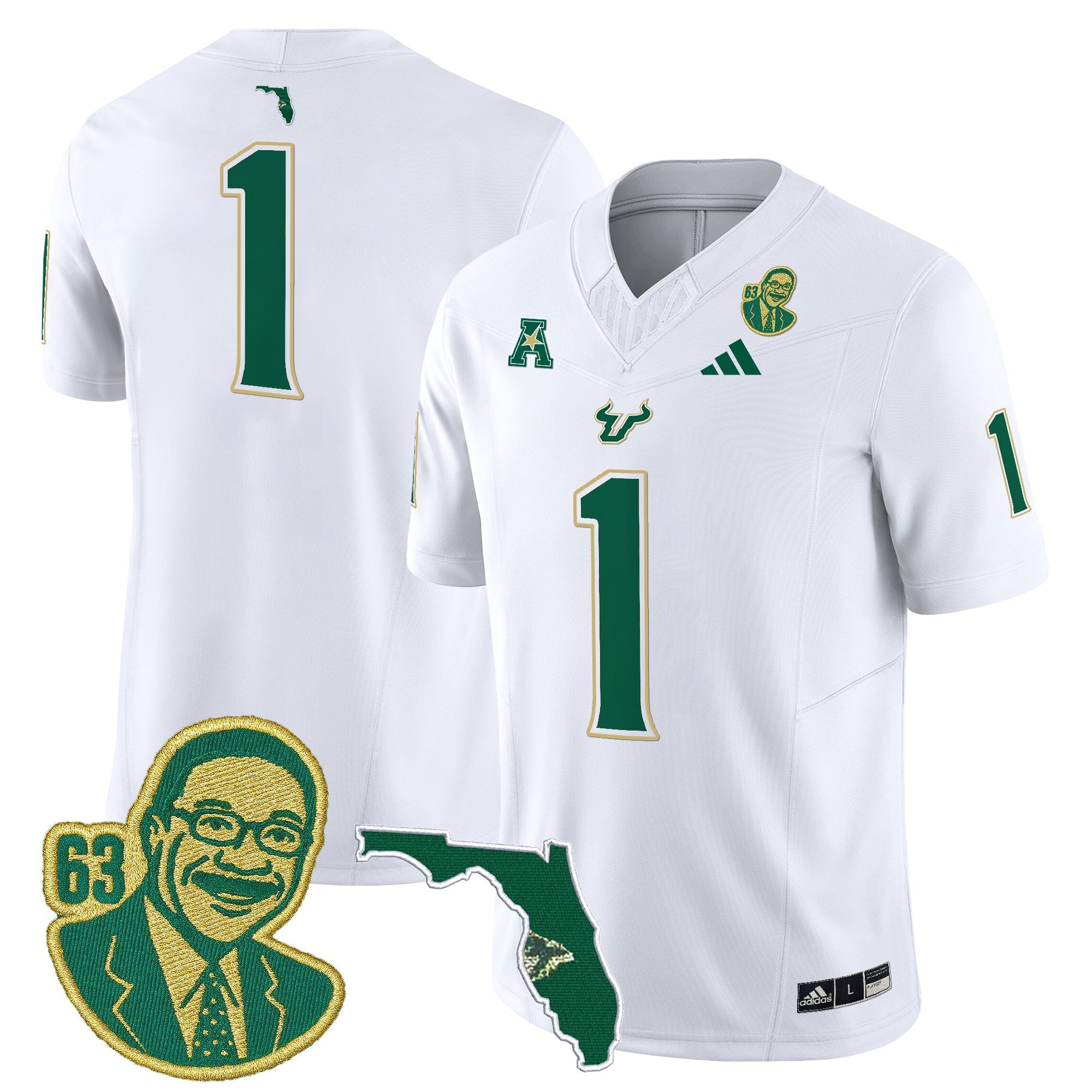 South Florida Bulls 'Lee Roy Selmon Legacy Edition' Vapor Limited Jersey - All Stitched