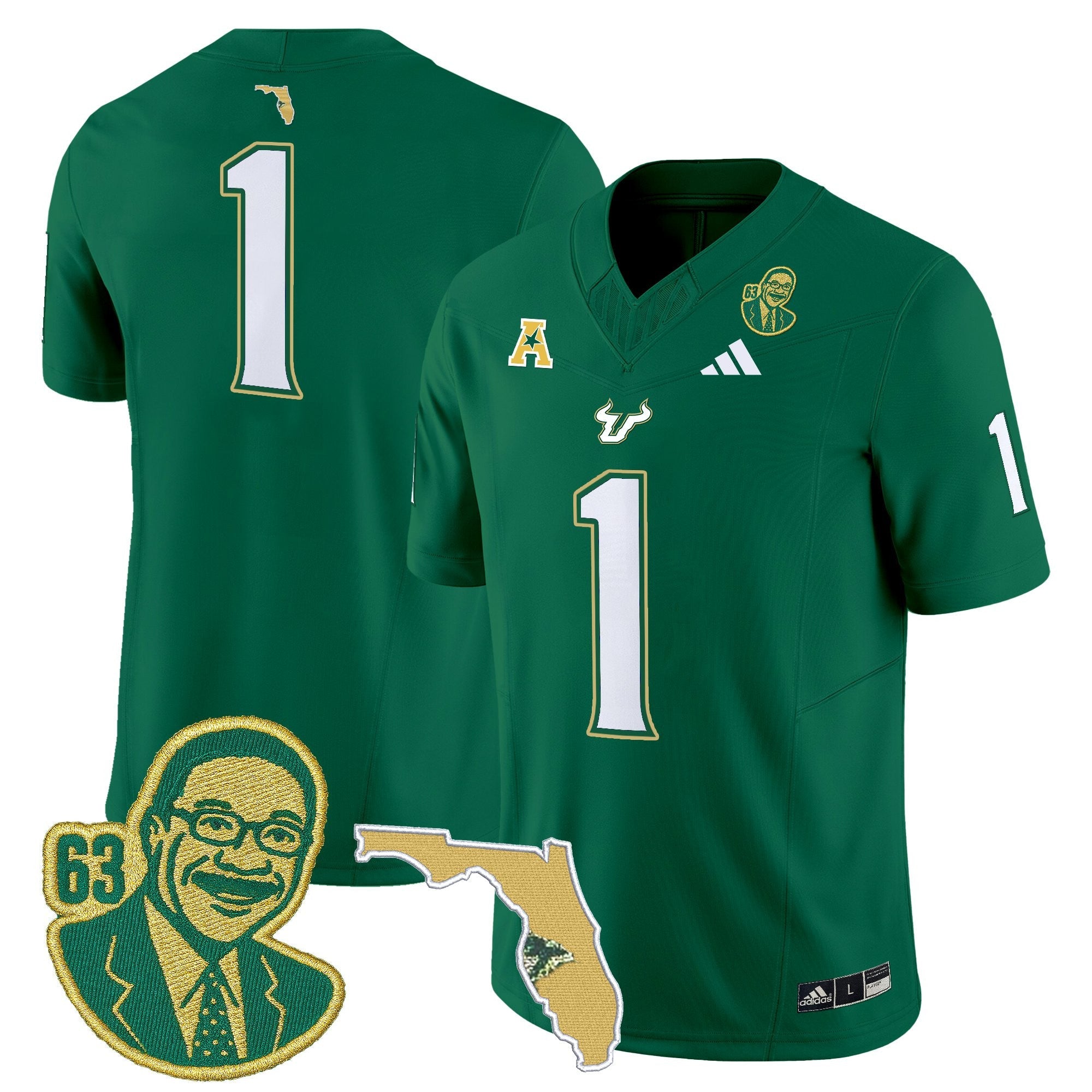 South Florida Bulls 'Lee Roy Selmon Legacy Edition' Vapor Limited Jersey - All Stitched