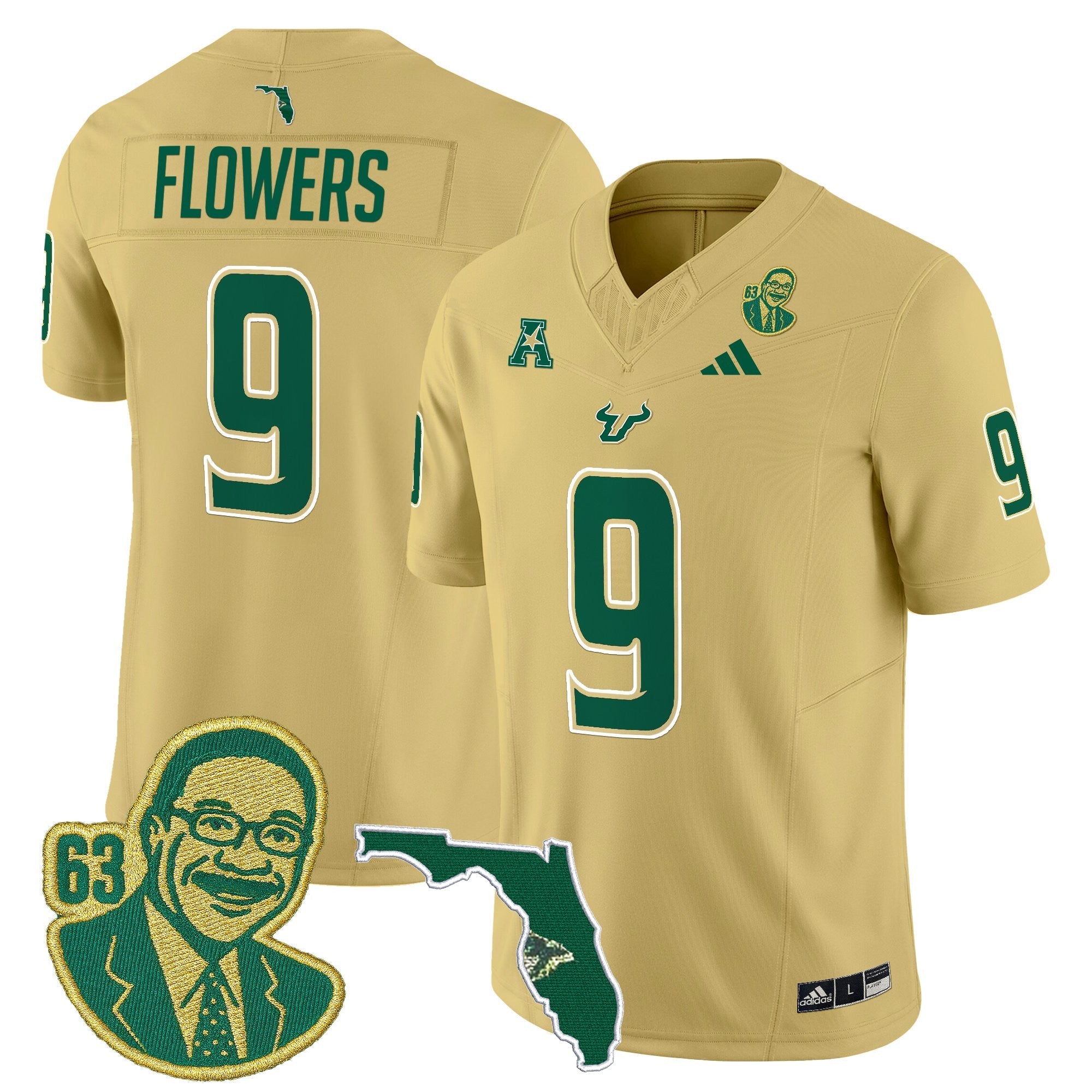 South Florida Bulls 'Lee Roy Selmon Legacy Edition' Vapor Limited Jersey - All Stitched