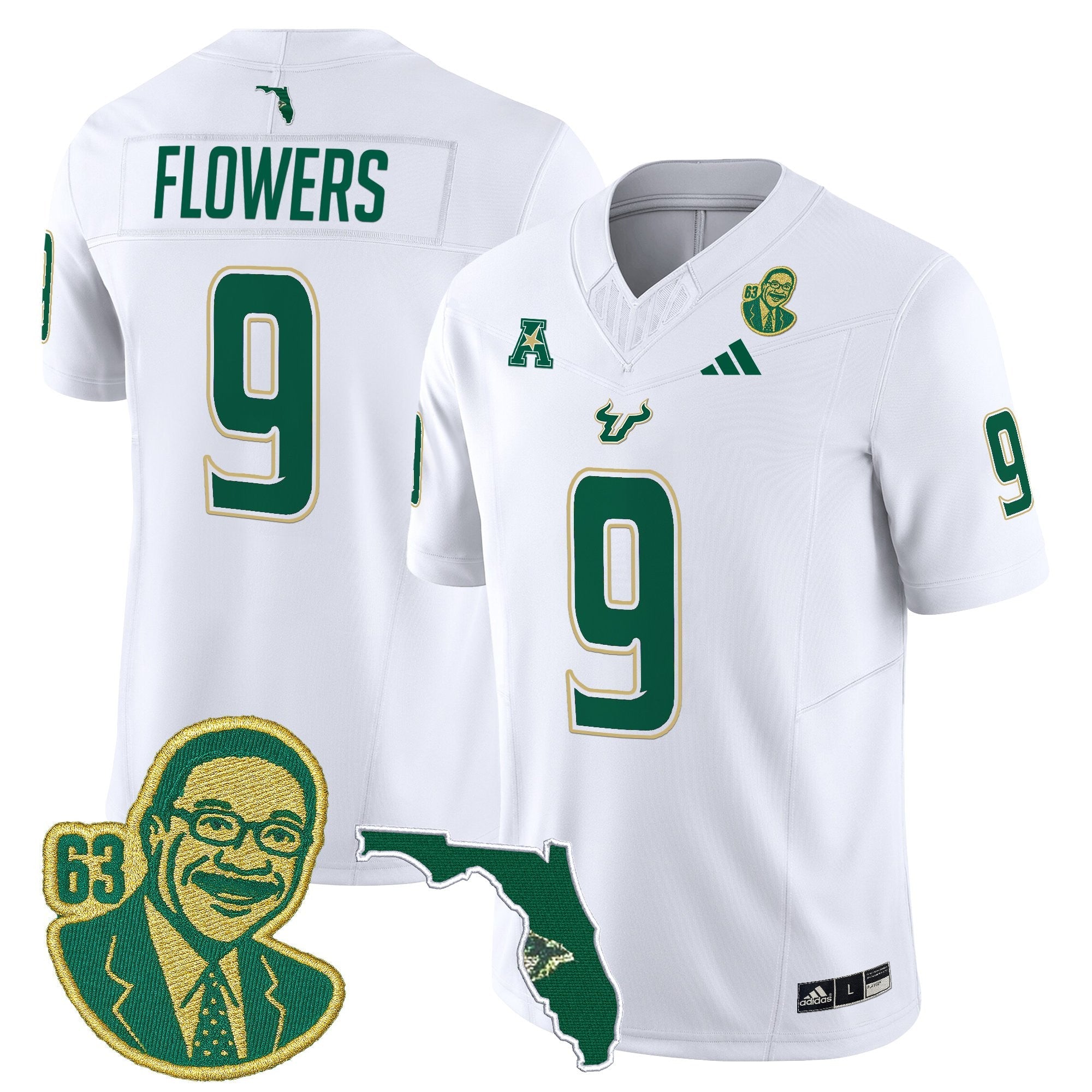 South Florida Bulls 'Lee Roy Selmon Legacy Edition' Vapor Limited Jersey - All Stitched