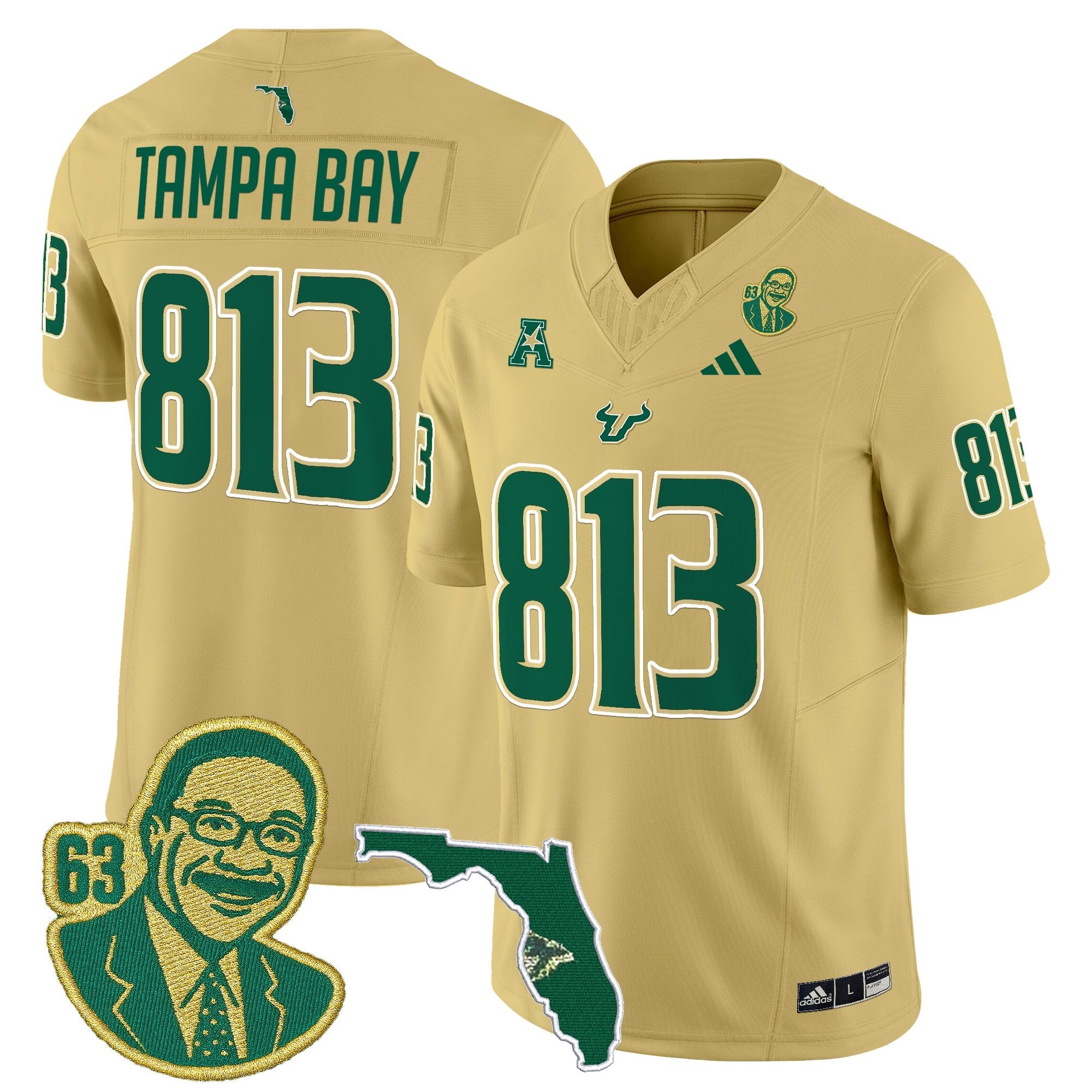 South Florida Bulls 'Lee Roy Selmon Legacy Edition' Vapor Limited Jersey - All Stitched