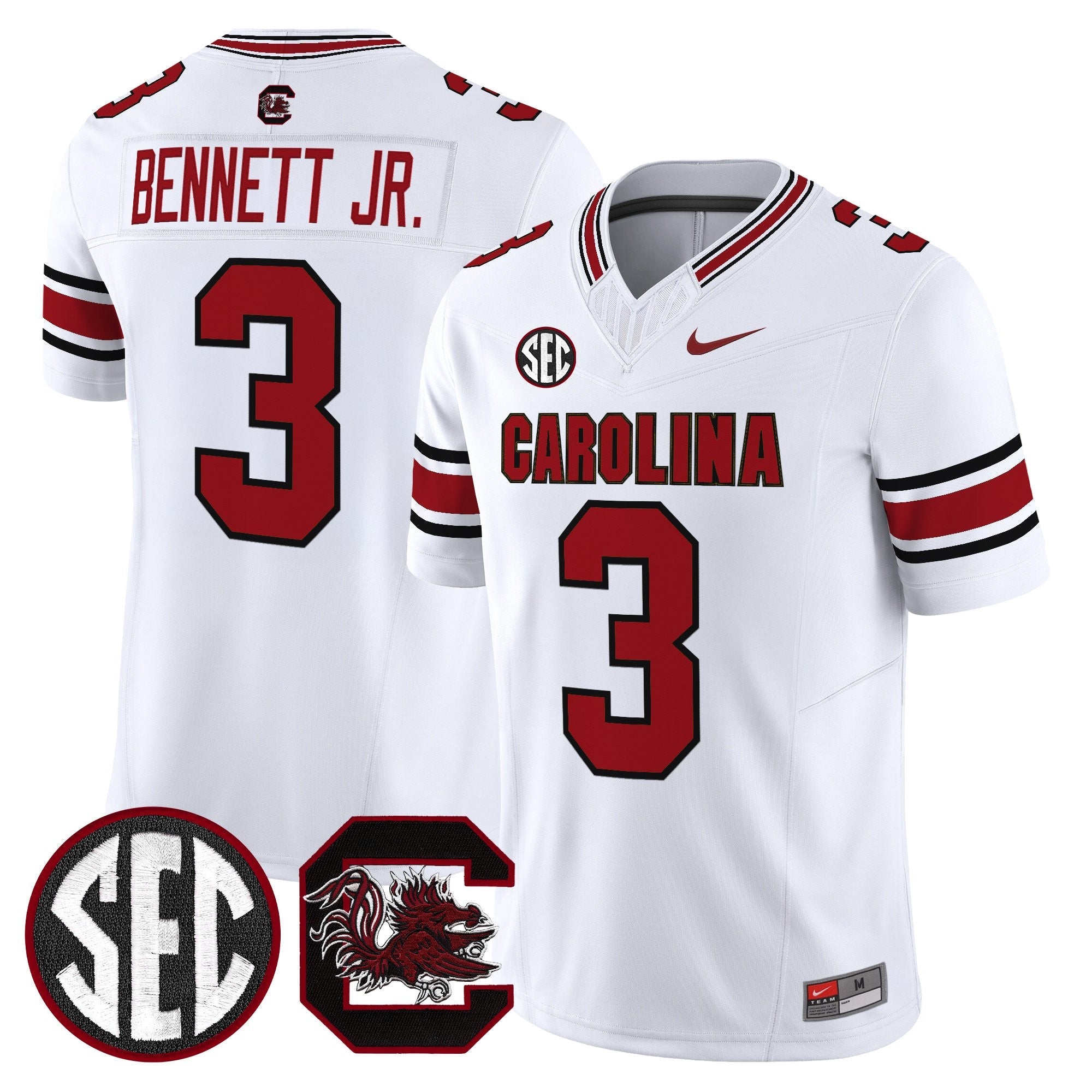 South Carolina Gamecocks 'Rebrand 2026' Vapor Limited Jersey - All Stitched