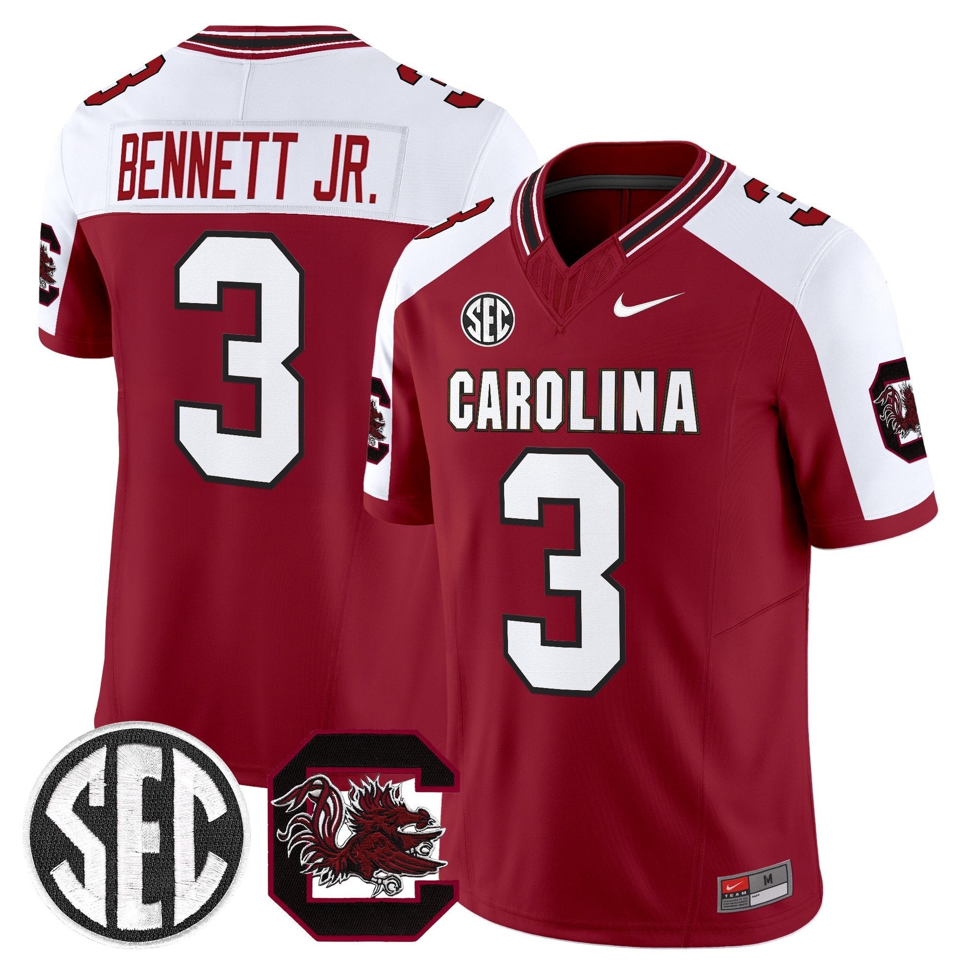 South Carolina Gamecocks 'Rebrand 2026' Vapor Limited Jersey - All Stitched