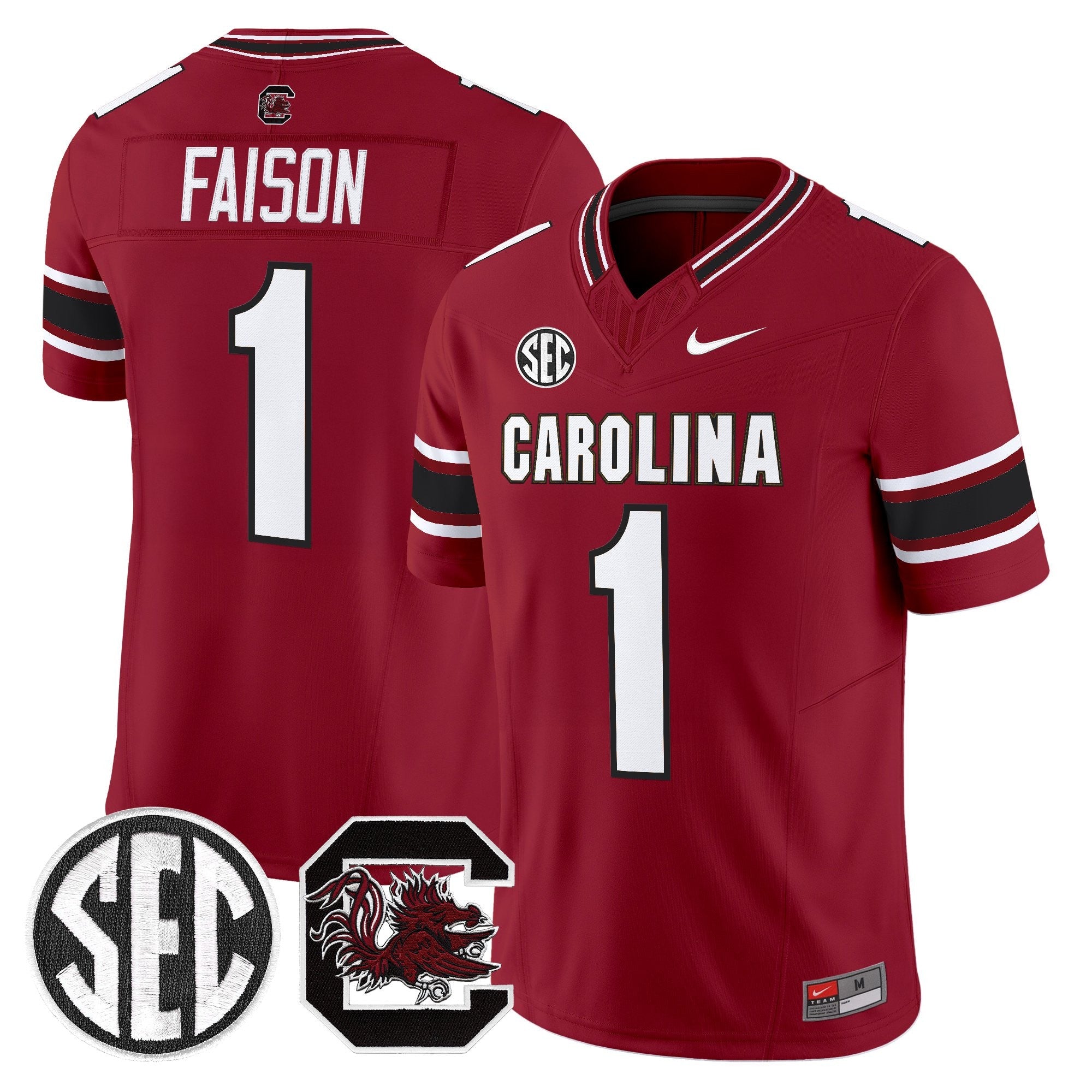 South Carolina Gamecocks 'Rebrand 2026' Vapor Limited Jersey - All Stitched