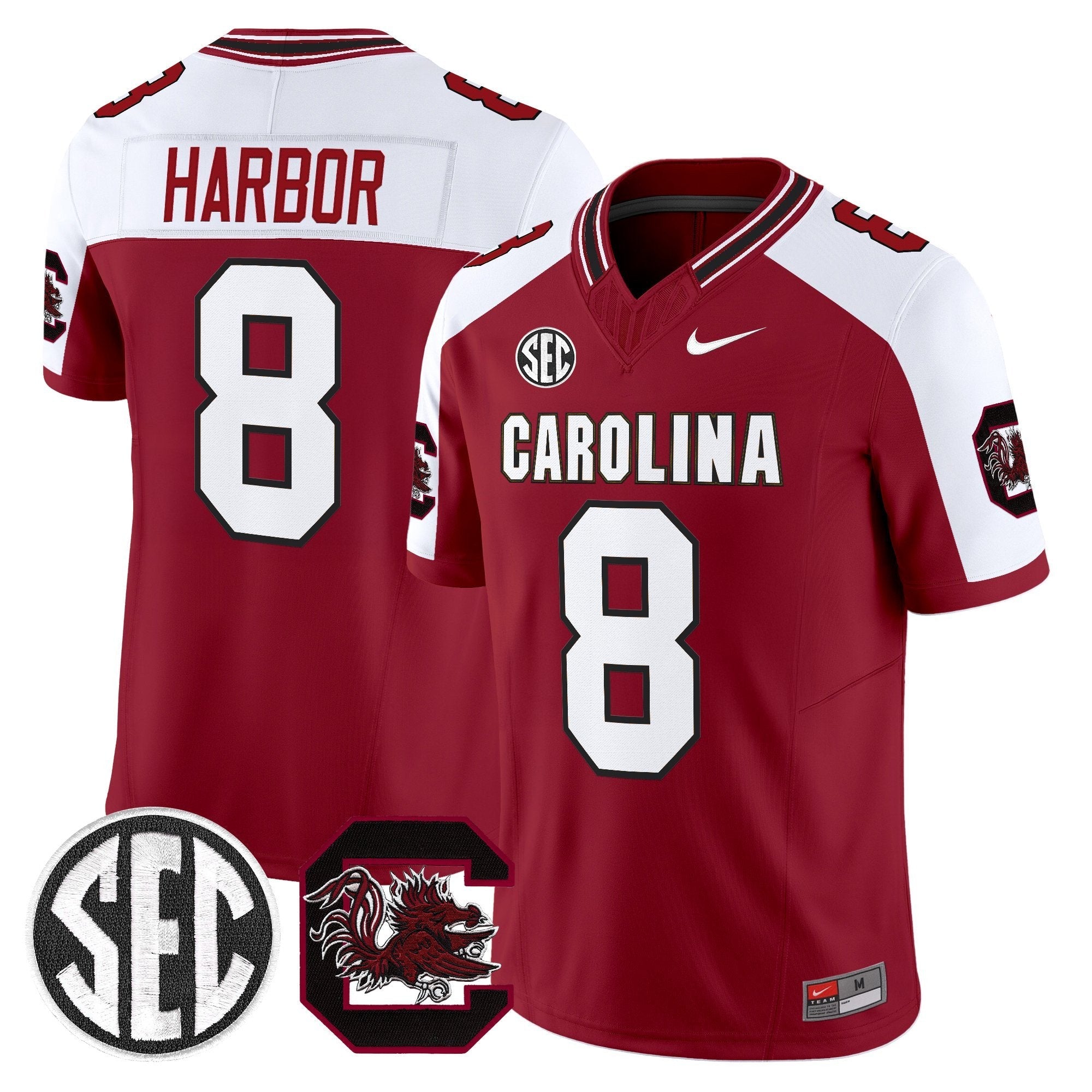South Carolina Gamecocks 'Rebrand 2026' Vapor Limited Jersey - All Stitched