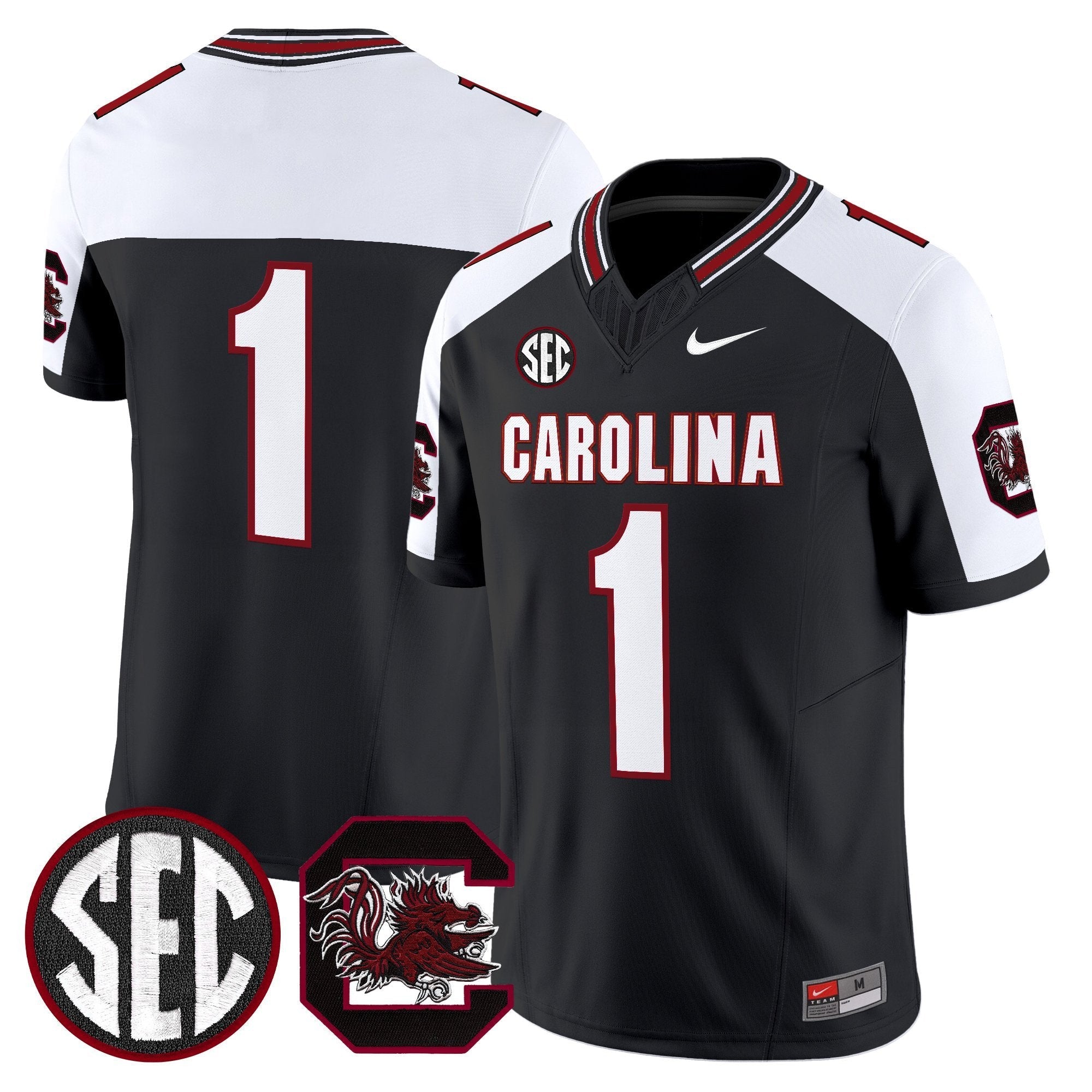 South Carolina Gamecocks 'Rebrand 2026' Vapor Limited Jersey - All Stitched