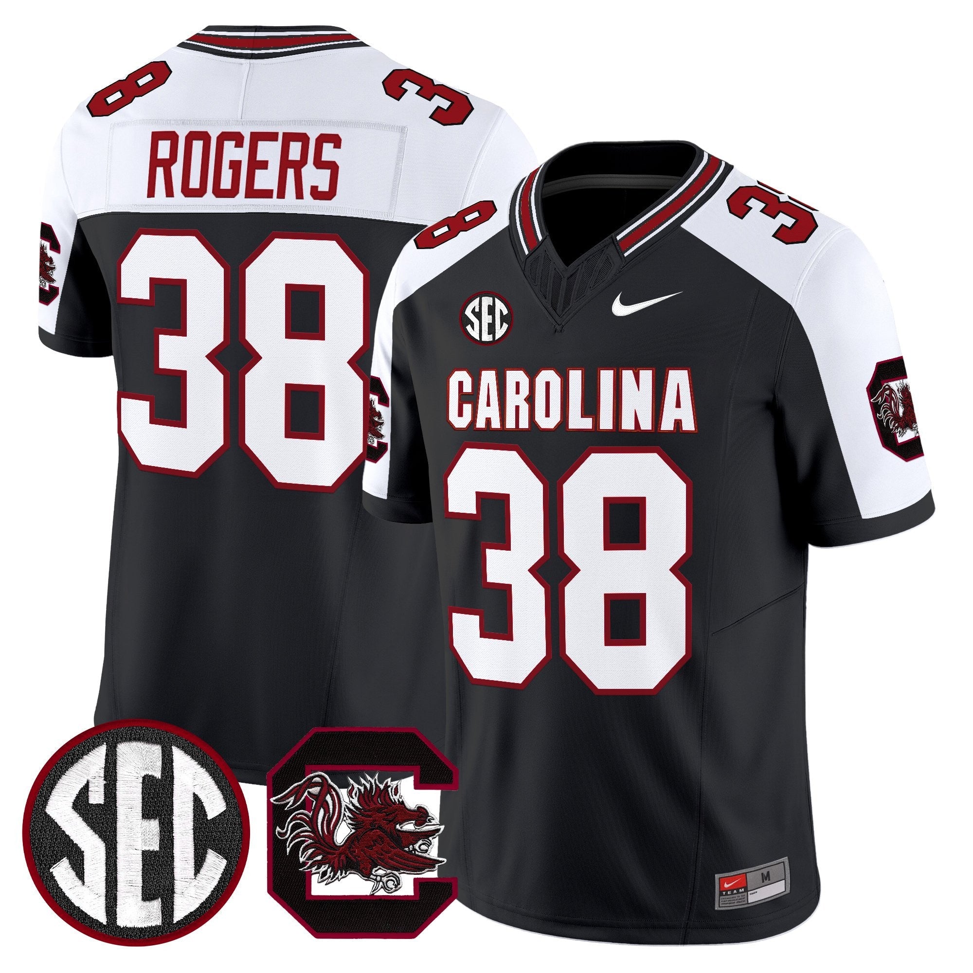 South Carolina Gamecocks 'Rebrand 2026' Vapor Limited Jersey - All Stitched