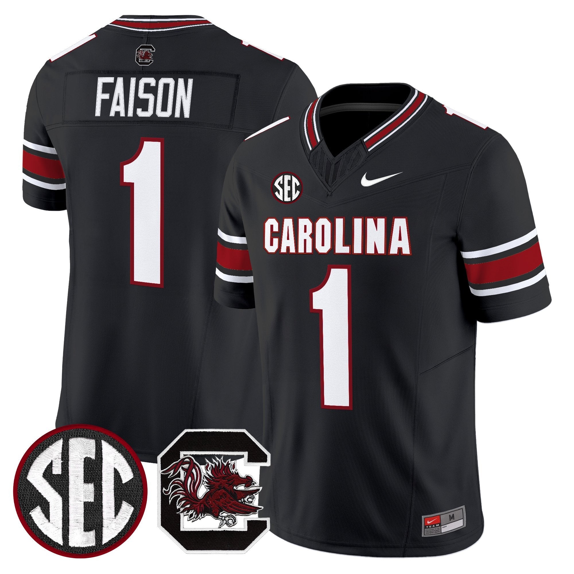 South Carolina Gamecocks 'Rebrand 2026' Vapor Limited Jersey - All Stitched