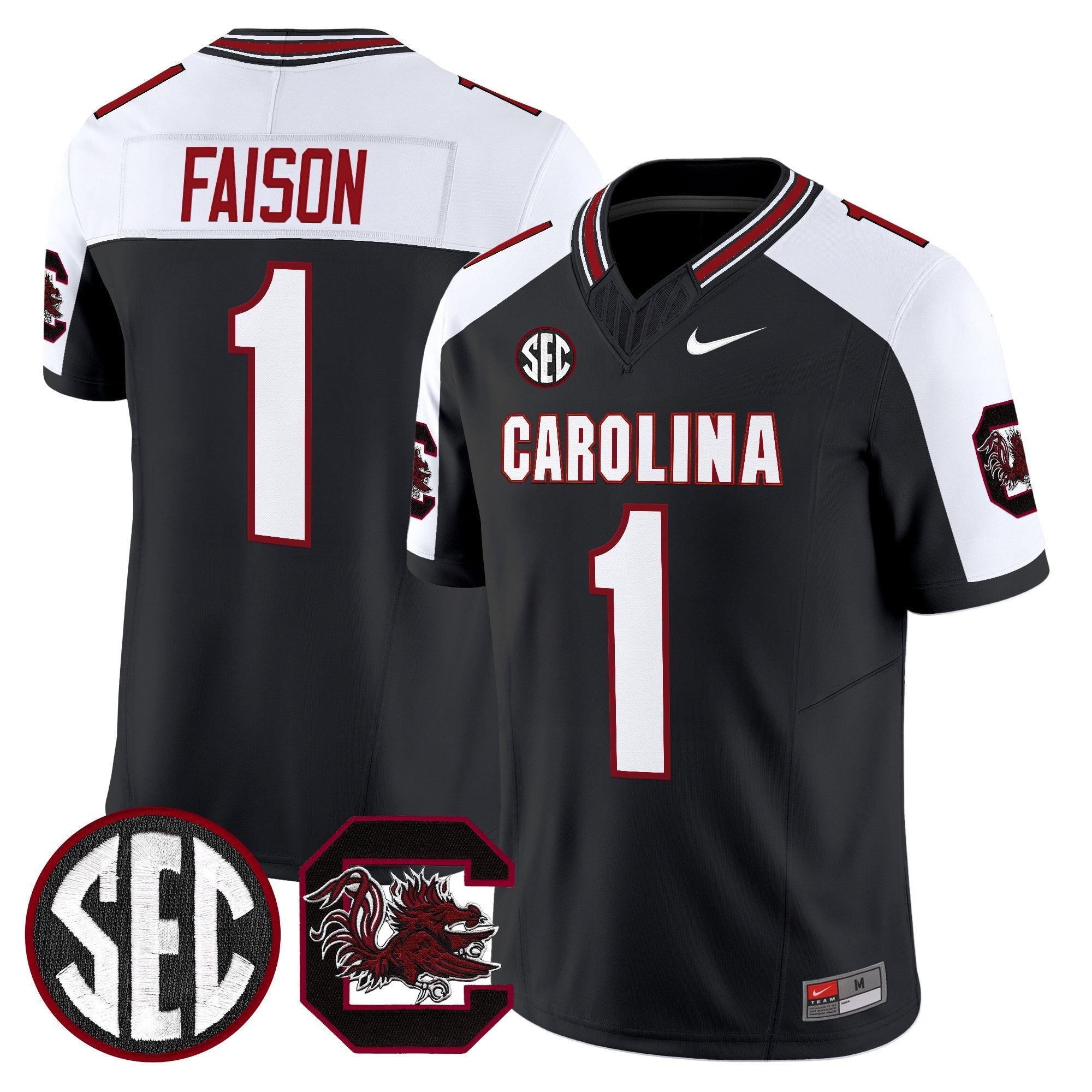 South Carolina Gamecocks 'Rebrand 2026' Vapor Limited Jersey - All Stitched