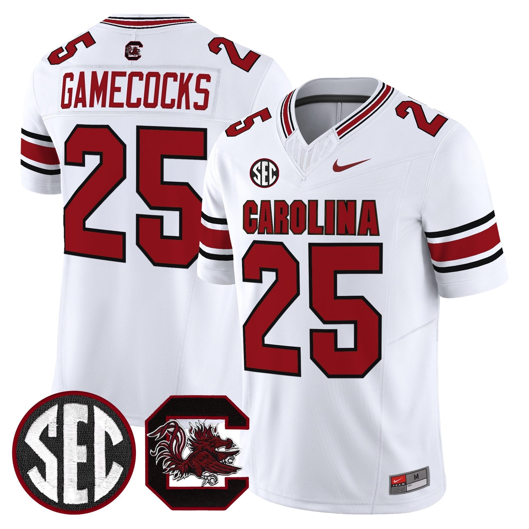 South Carolina Gamecocks 'Rebrand 2026' Vapor Limited Jersey - All Stitched