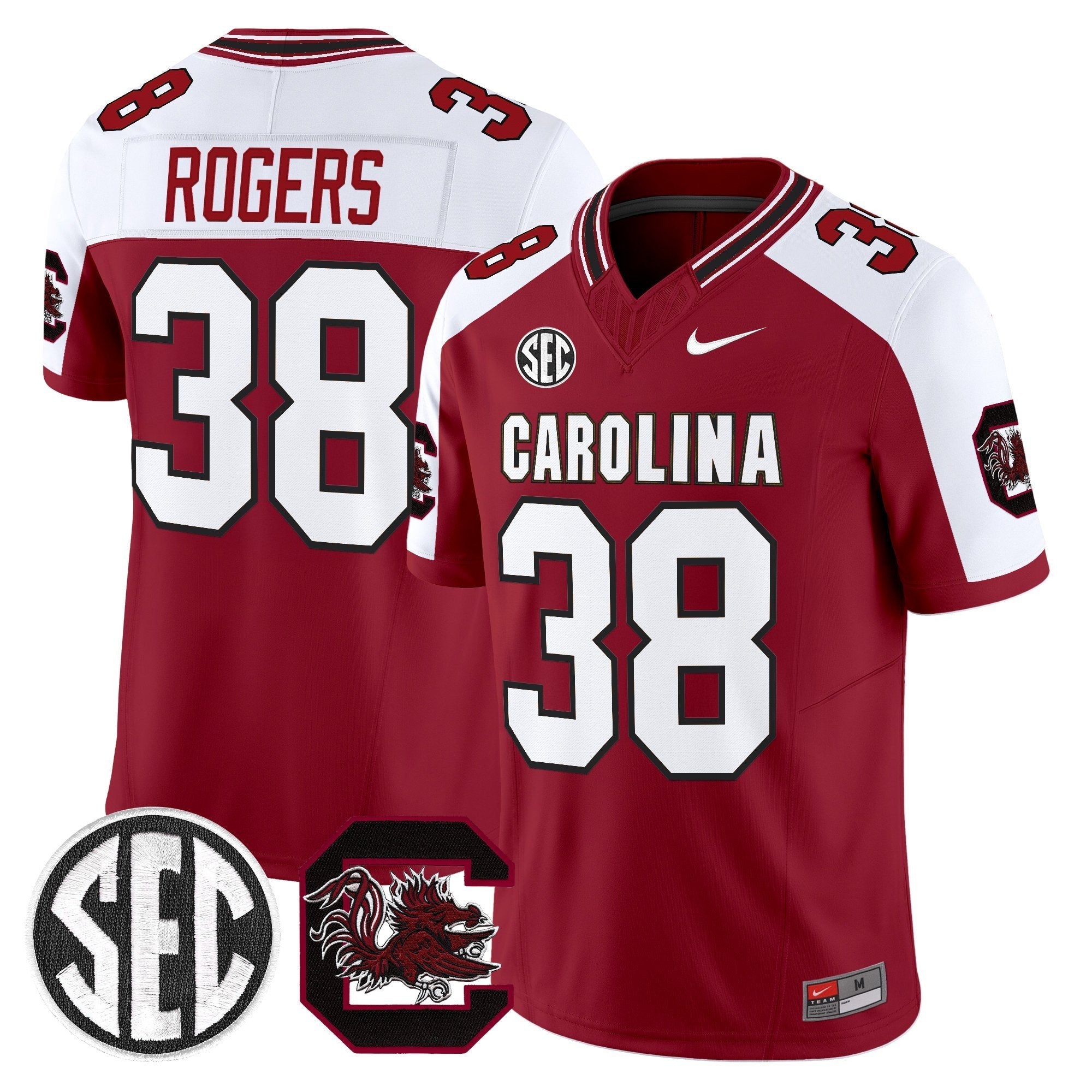 South Carolina Gamecocks 'Rebrand 2026' Vapor Limited Jersey - All Stitched