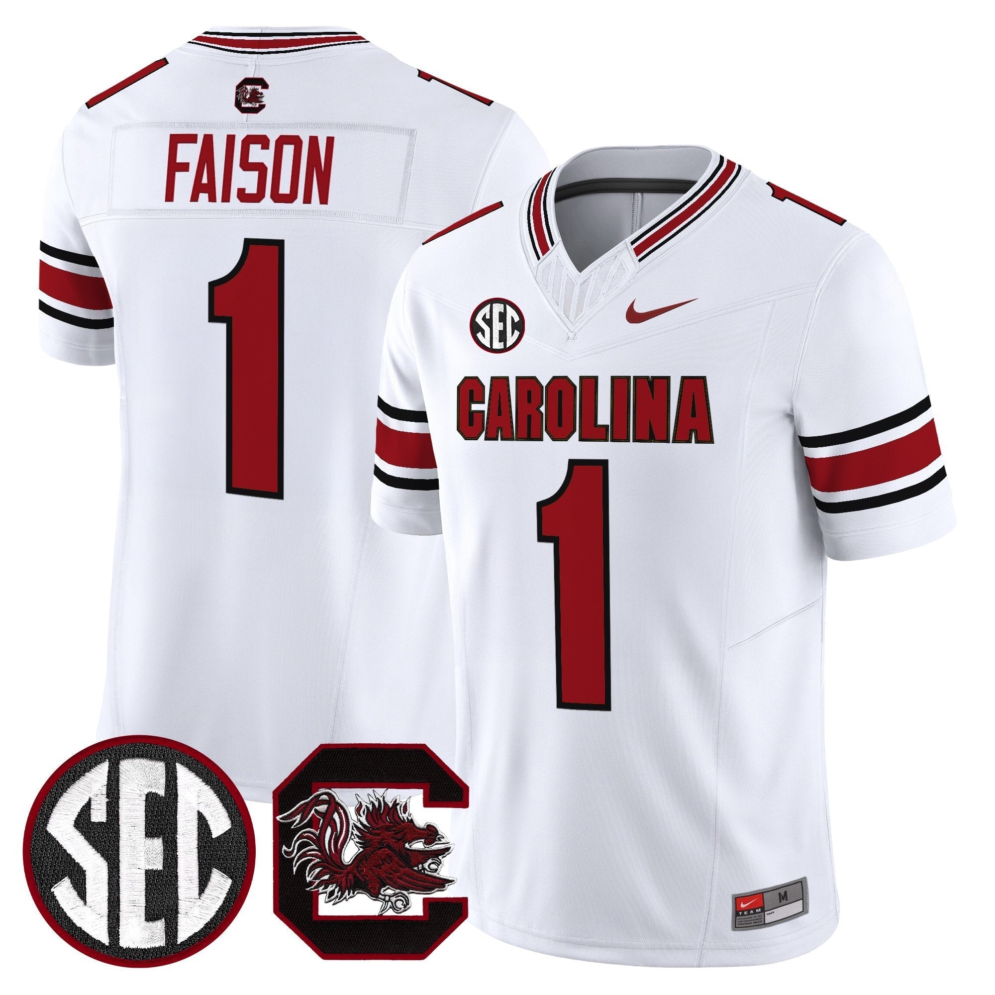 South Carolina Gamecocks 'Rebrand 2026' Vapor Limited Jersey - All Stitched