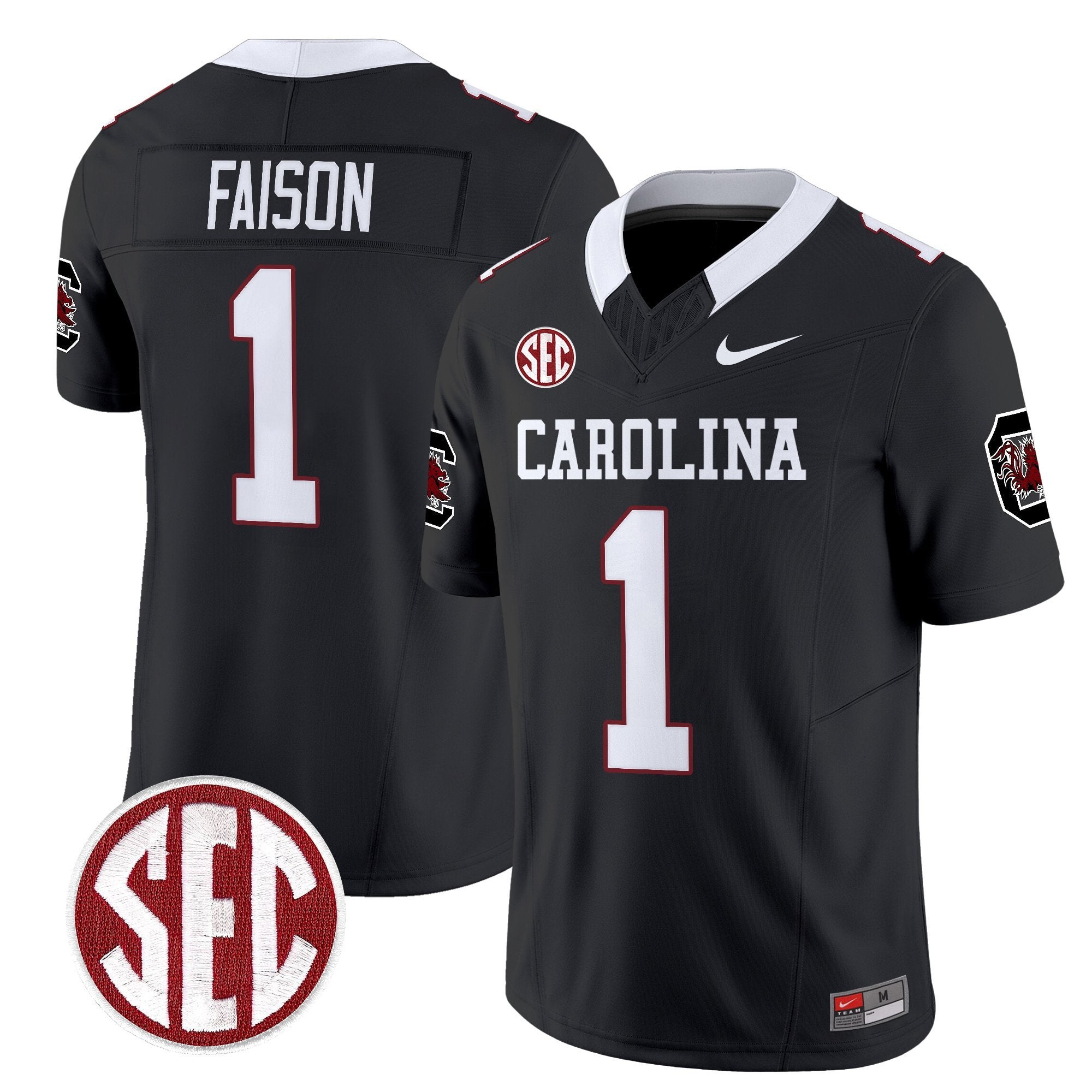 South Carolina Gamecocks 1980 Throwback Vapor Limited Jersey – Rebrand 2026 – All Stitched