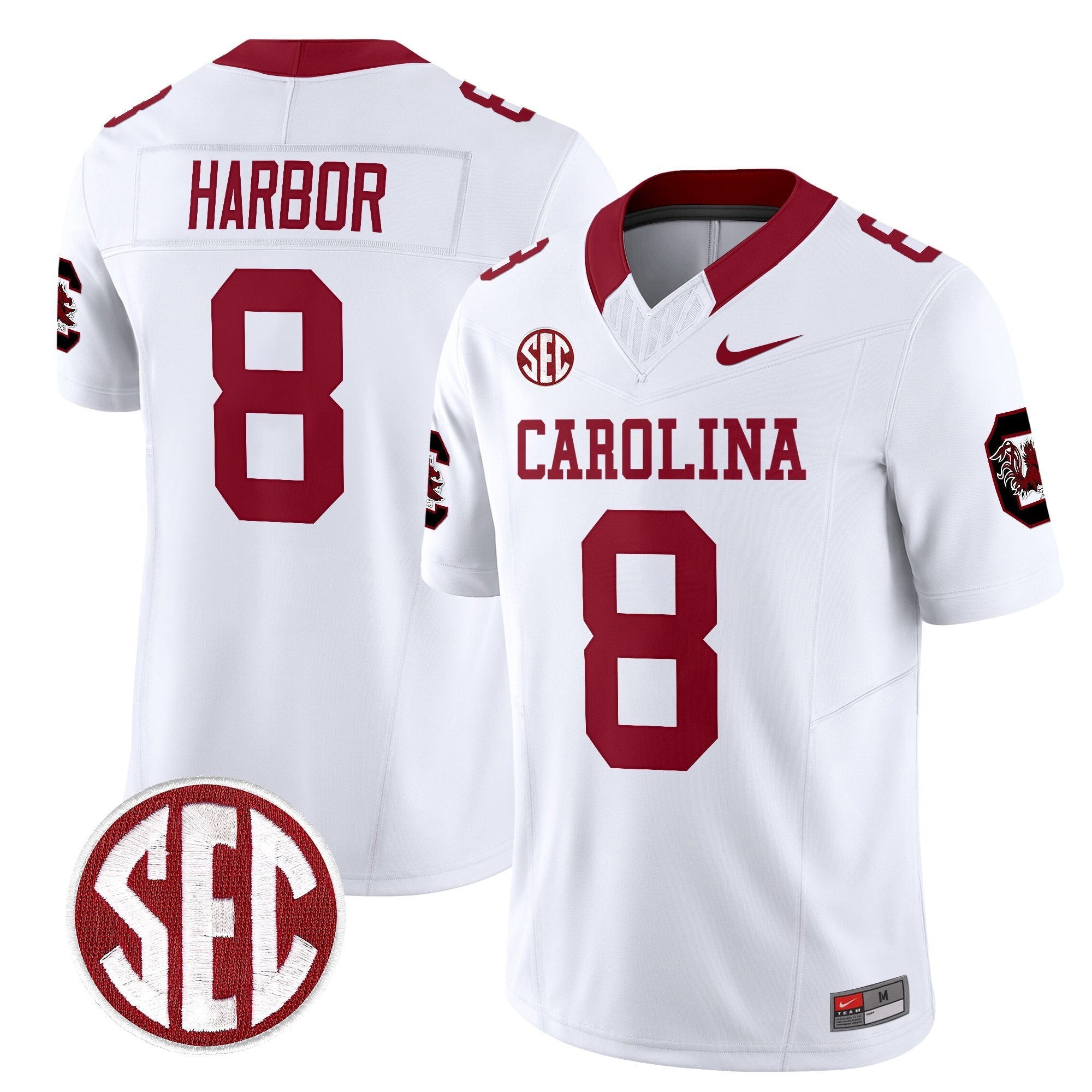 South Carolina Gamecocks 1980 Throwback Vapor Limited Jersey – Rebrand 2026 – All Stitched