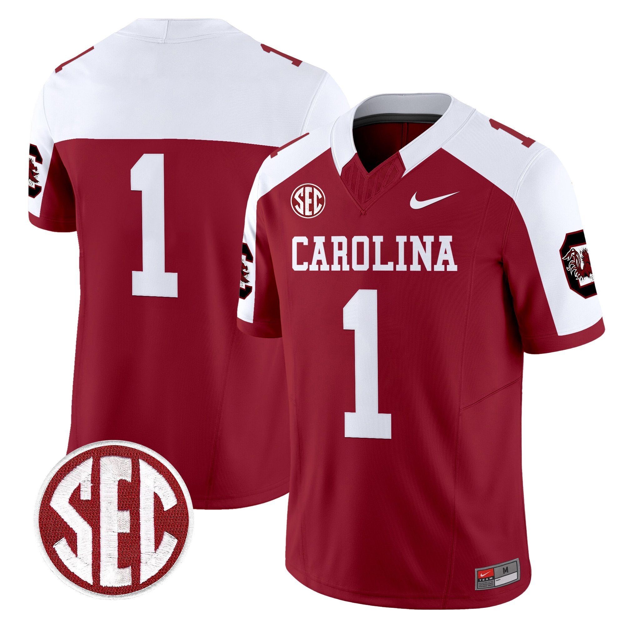 South Carolina Gamecocks 1980 Throwback Vapor Limited Jersey – Rebrand 2026 – All Stitched