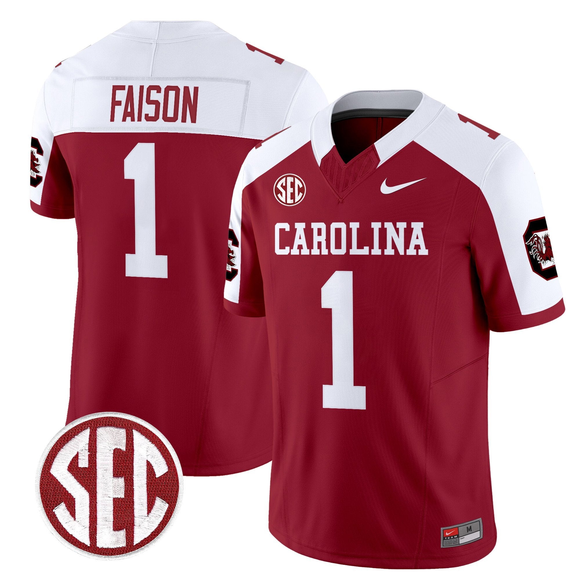 South Carolina Gamecocks 1980 Throwback Vapor Limited Jersey – Rebrand 2026 – All Stitched