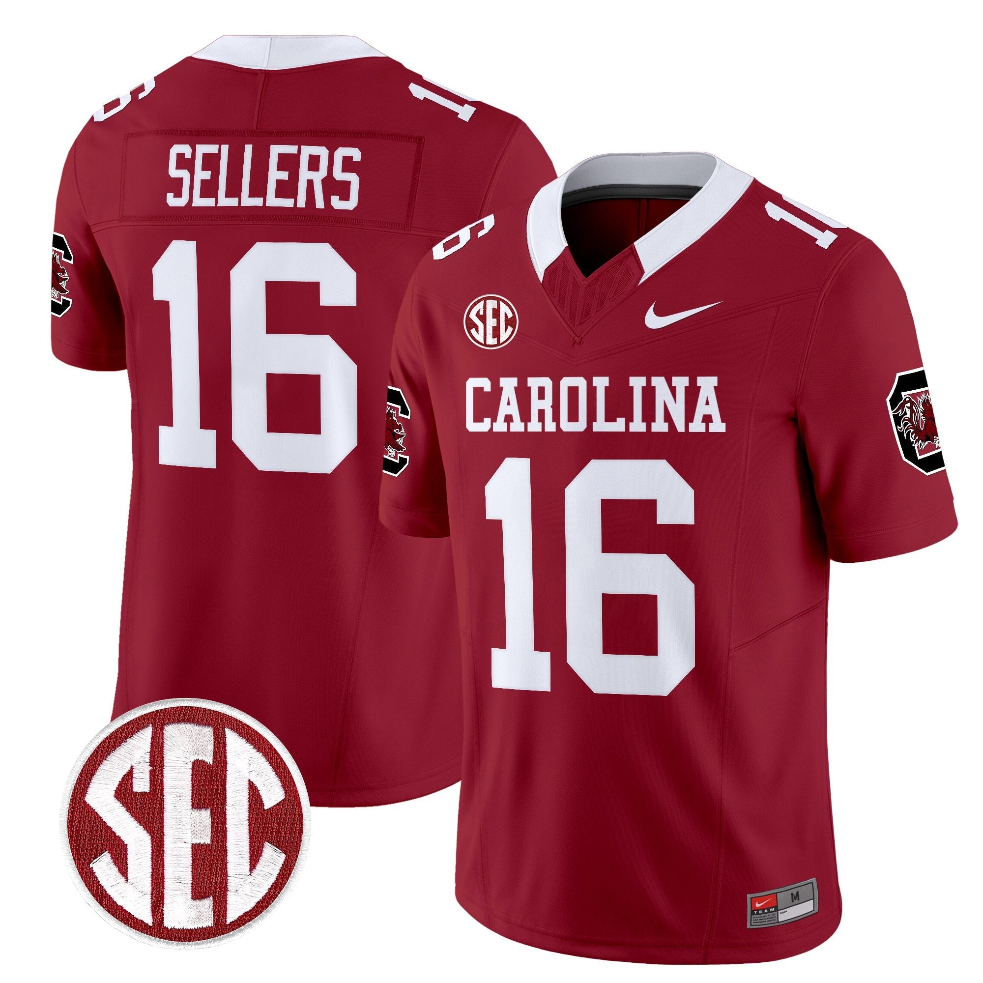 South Carolina Gamecocks 1980 Throwback Vapor Limited Jersey – Rebrand 2026 – All Stitched