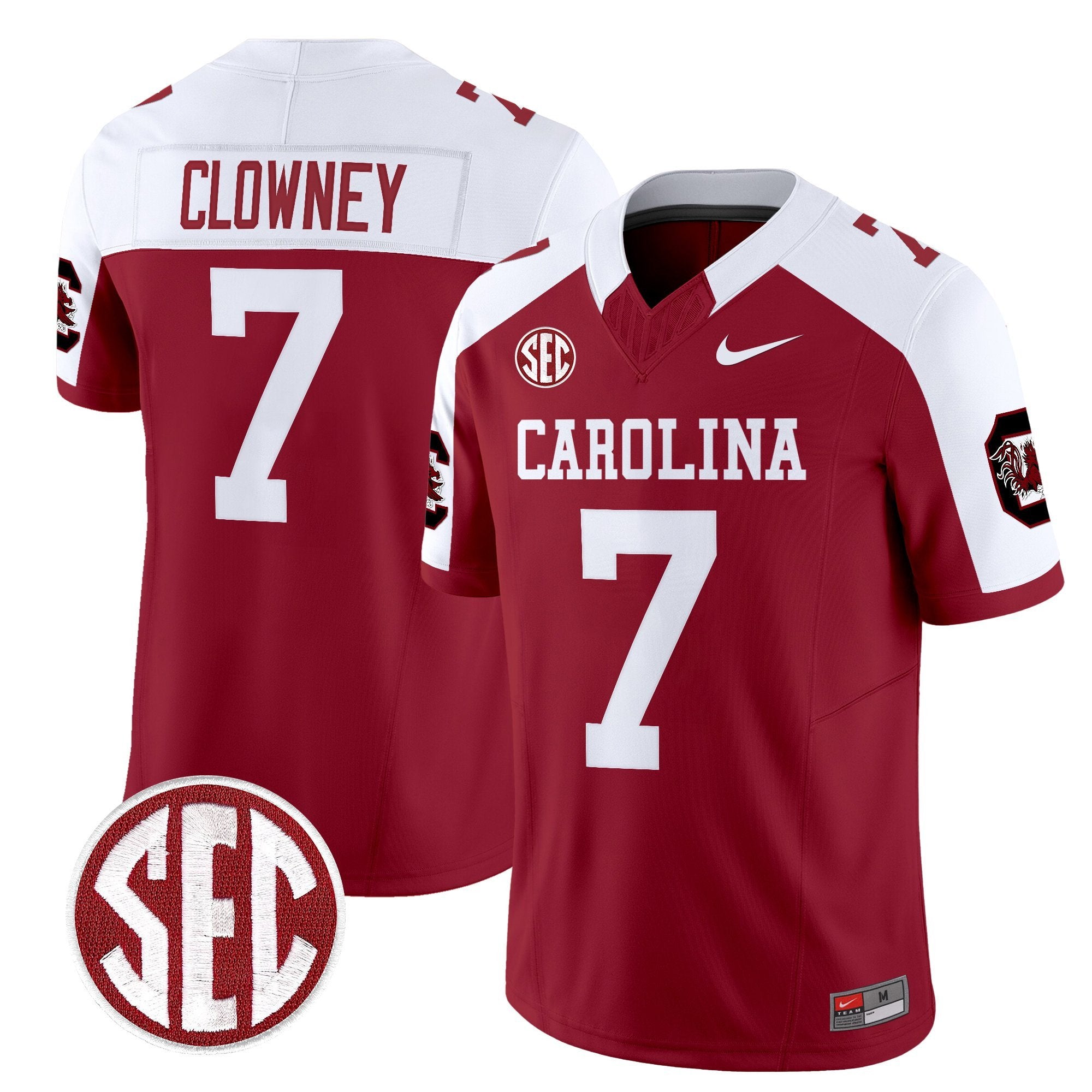 South Carolina Gamecocks 1980 Throwback Vapor Limited Jersey – Rebrand 2026 – All Stitched