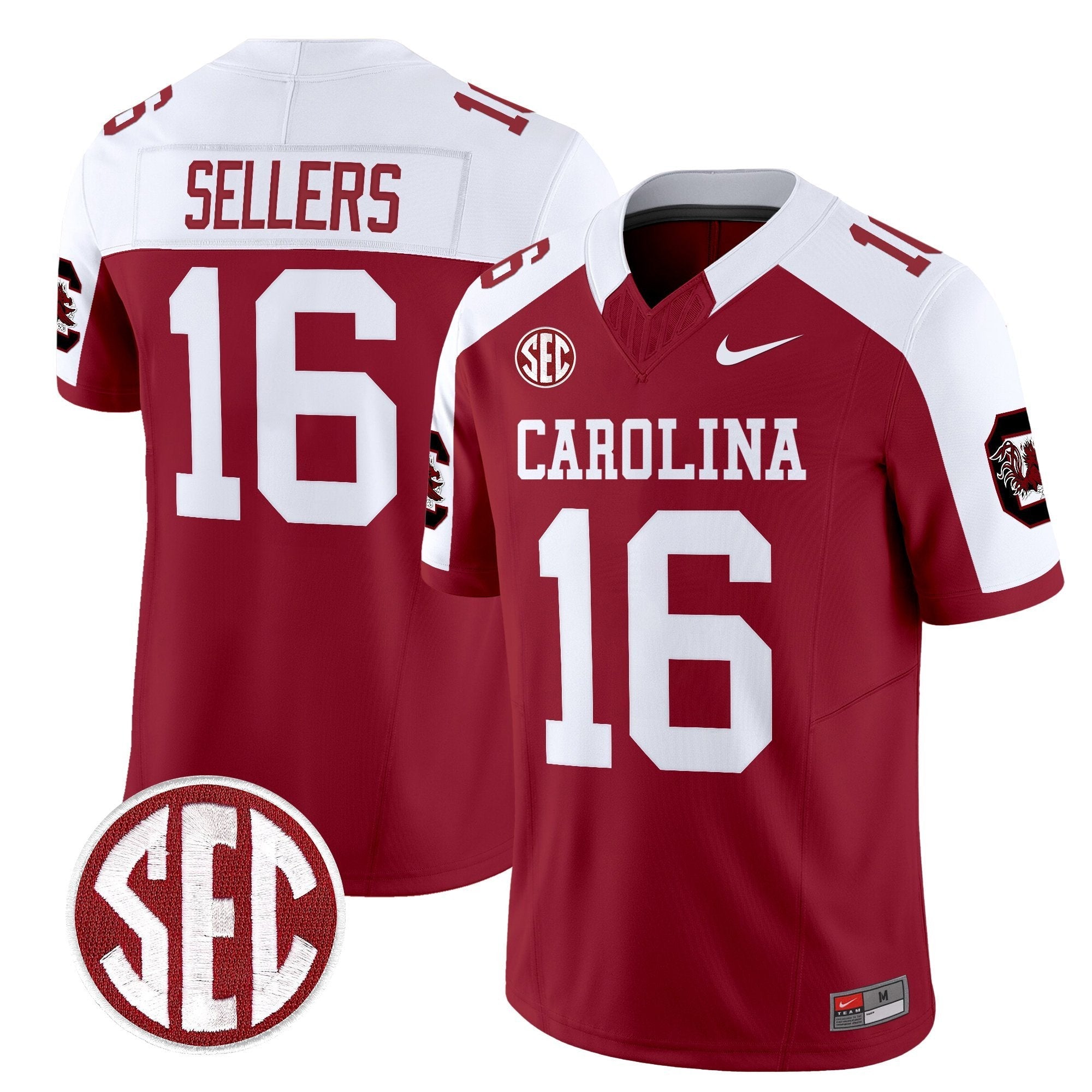 South Carolina Gamecocks 1980 Throwback Vapor Limited Jersey – Rebrand 2026 – All Stitched