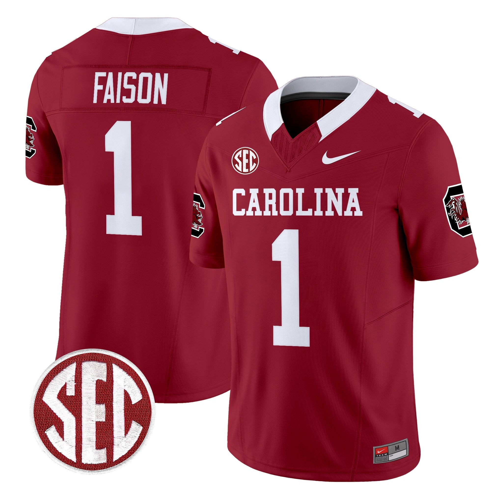 South Carolina Gamecocks 1980 Throwback Vapor Limited Jersey – Rebrand 2026 – All Stitched