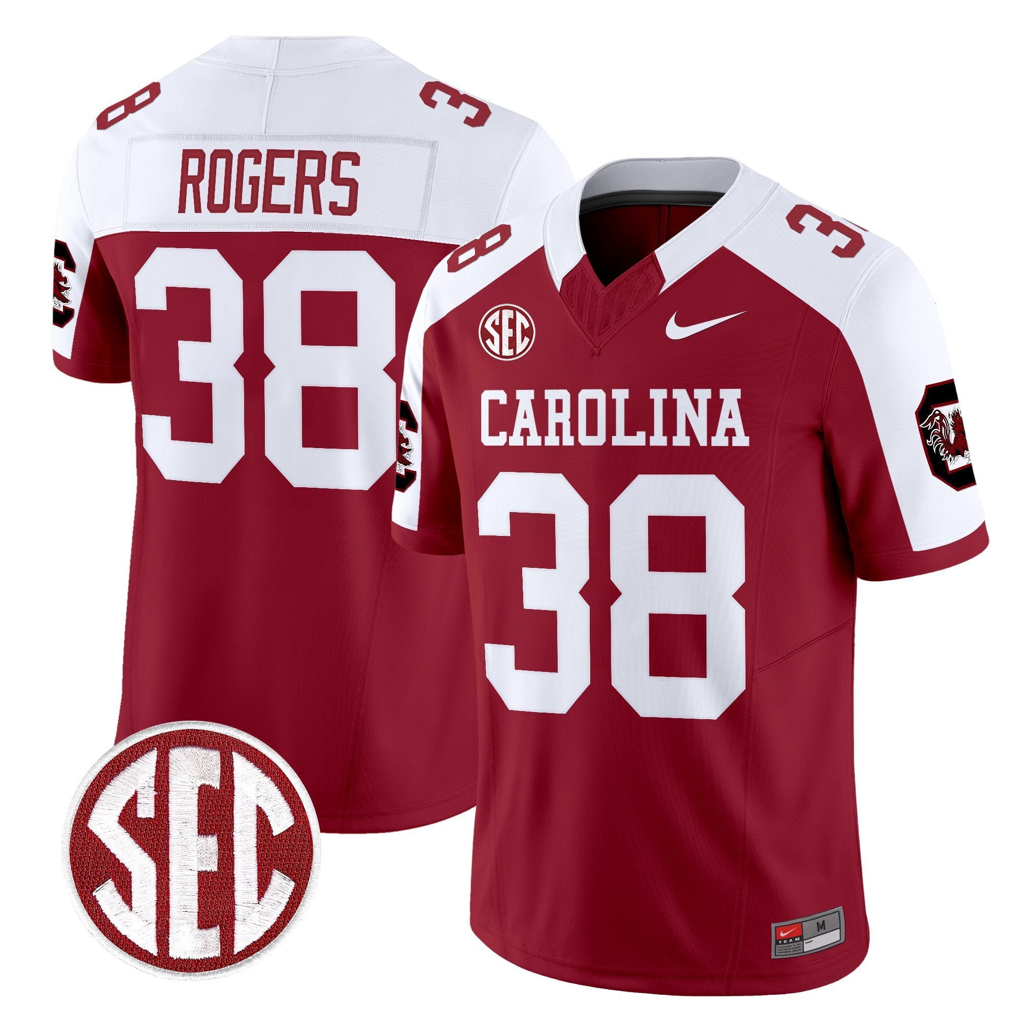 South Carolina Gamecocks 1980 Throwback Vapor Limited Jersey – Rebrand 2026 – All Stitched