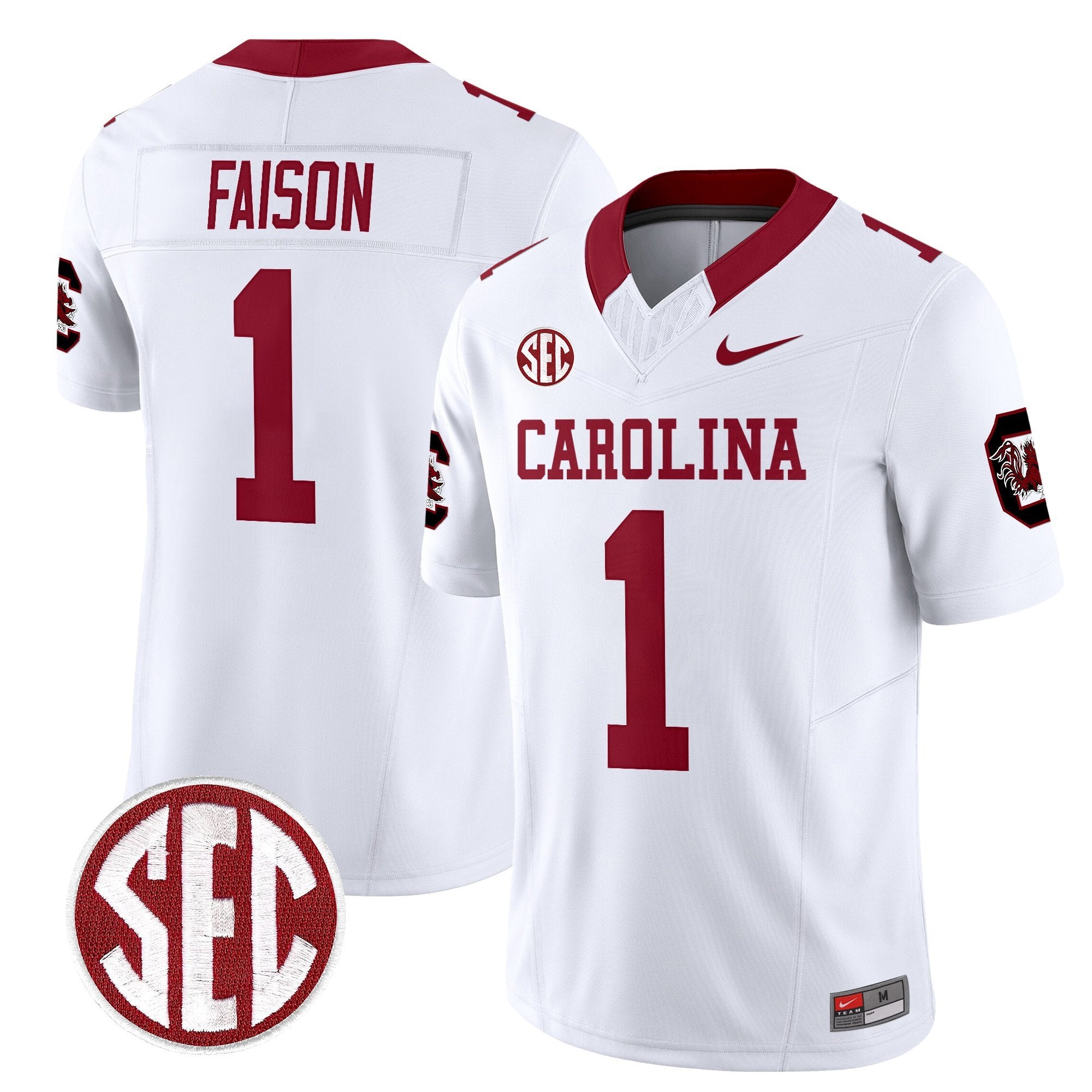 South Carolina Gamecocks 1980 Throwback Vapor Limited Jersey – Rebrand 2026 – All Stitched