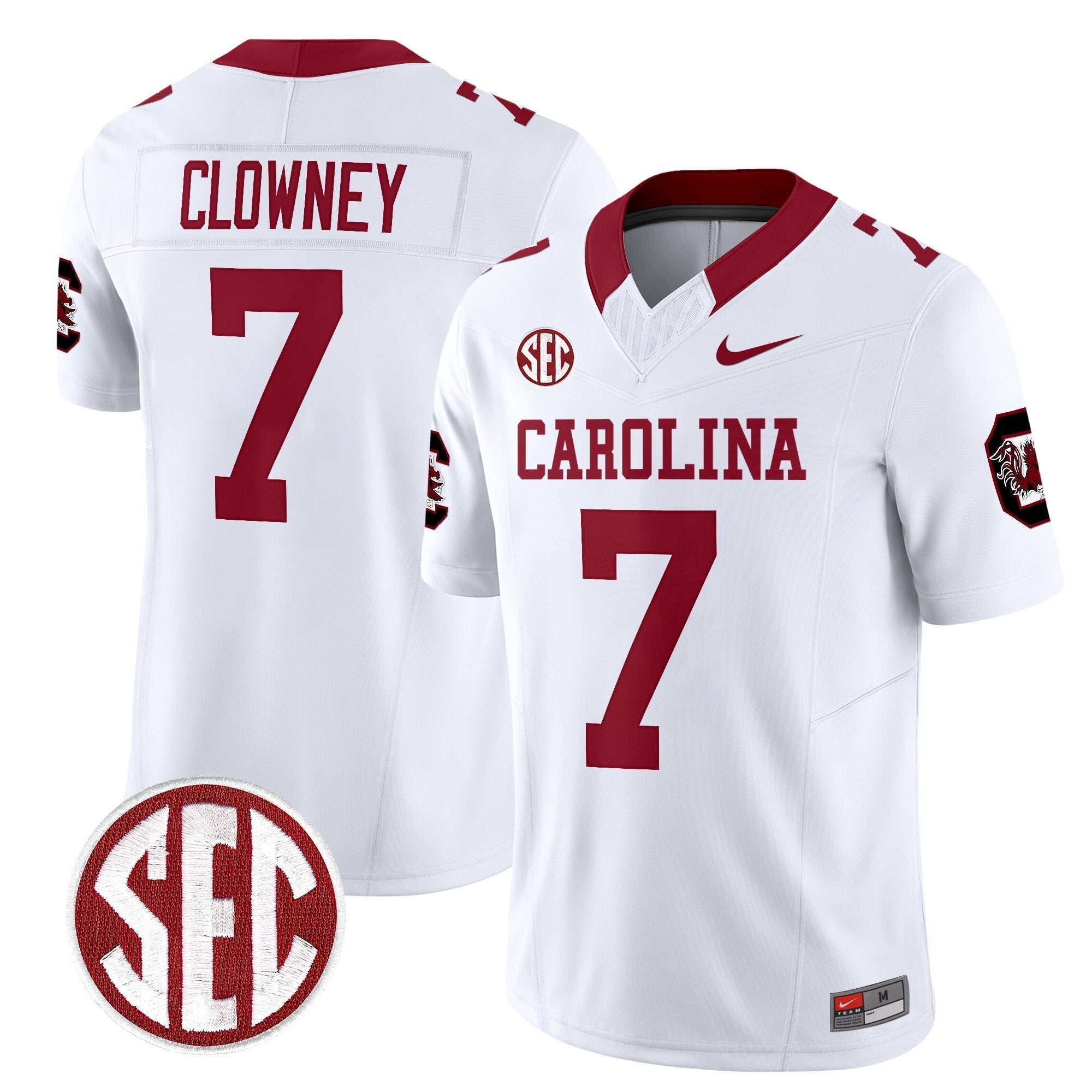 South Carolina Gamecocks 1980 Throwback Vapor Limited Jersey – Rebrand 2026 – All Stitched