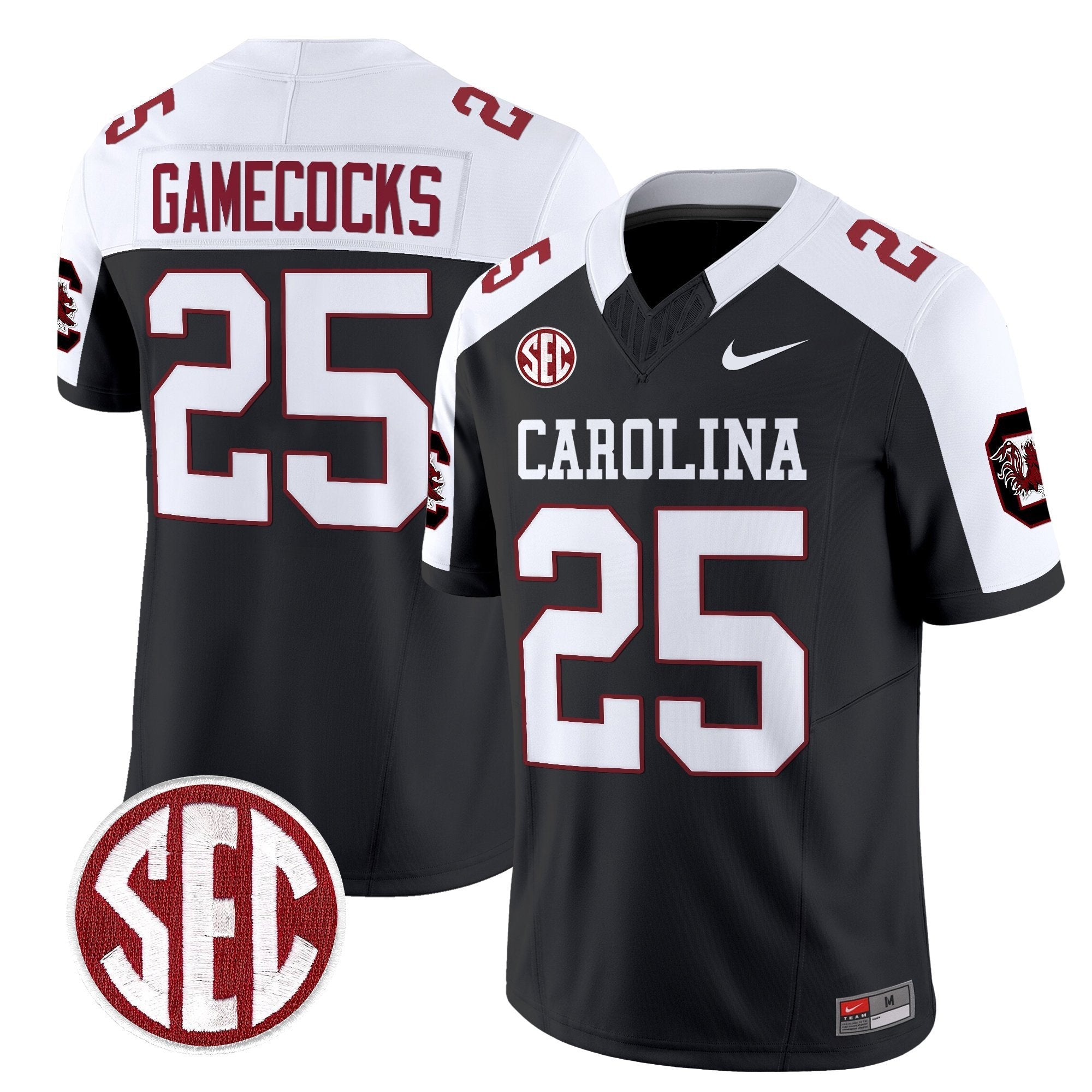 South Carolina Gamecocks 1980 Throwback Vapor Limited Jersey – Rebrand 2026 – All Stitched