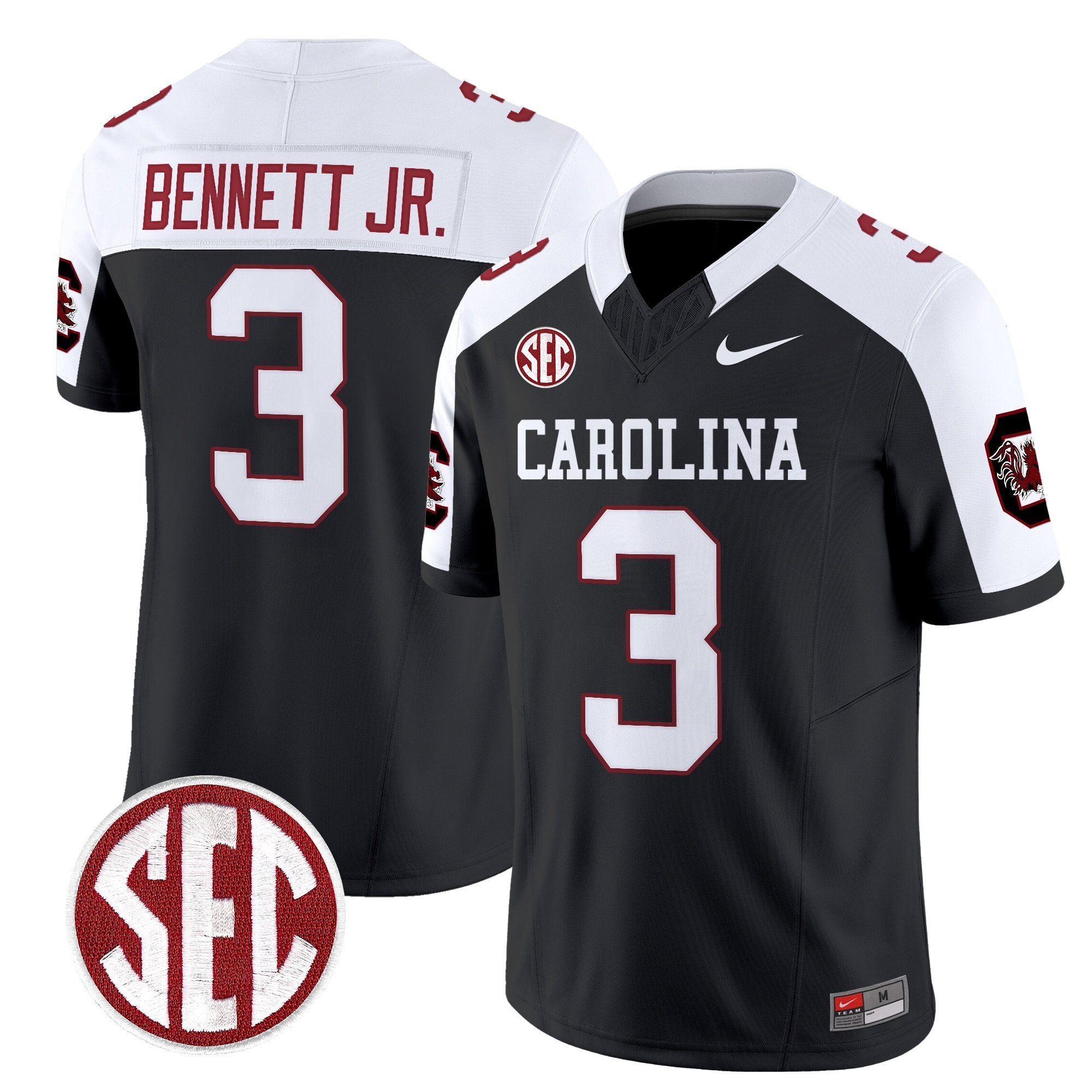 South Carolina Gamecocks 1980 Throwback Vapor Limited Jersey – Rebrand 2026 – All Stitched