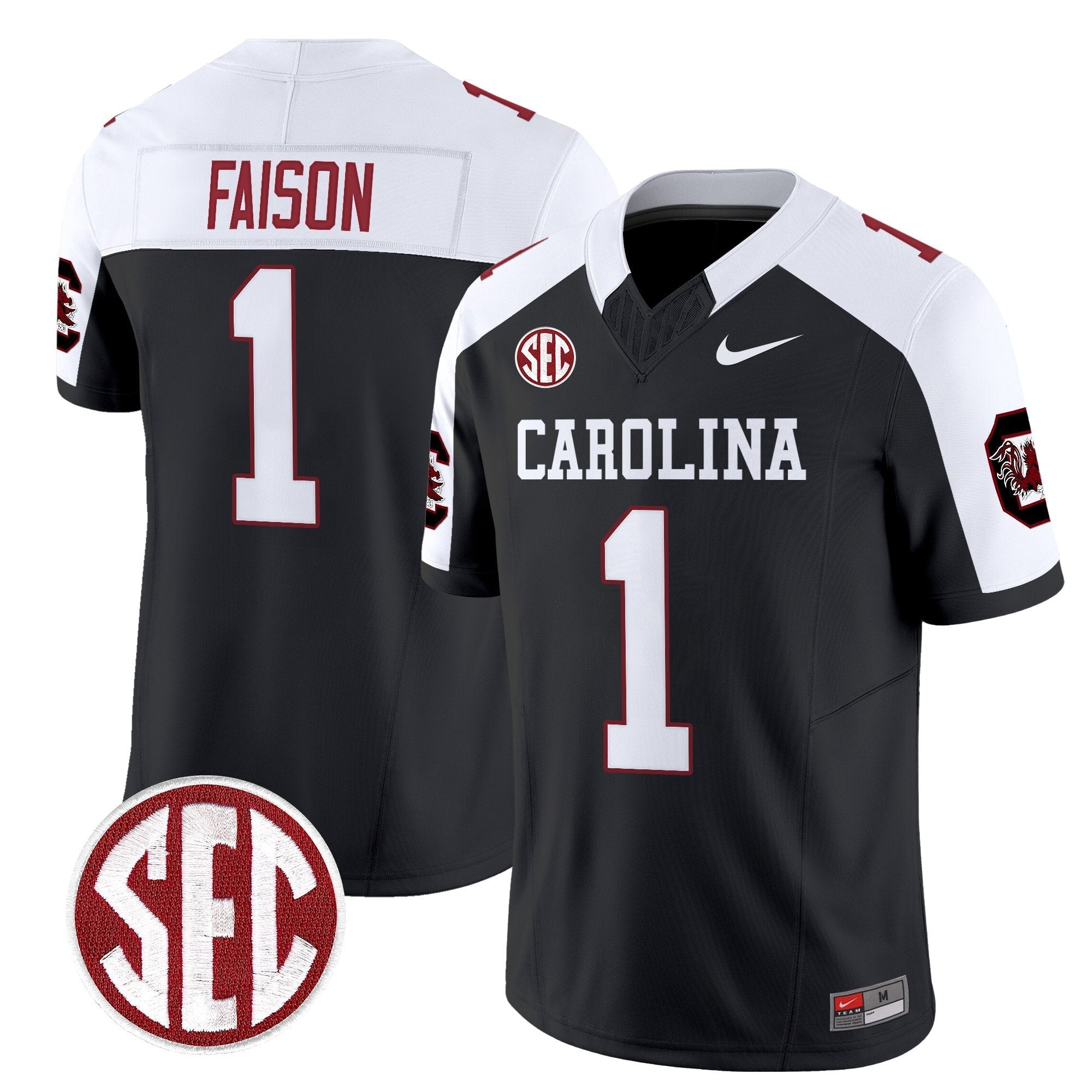 South Carolina Gamecocks 1980 Throwback Vapor Limited Jersey – Rebrand 2026 – All Stitched