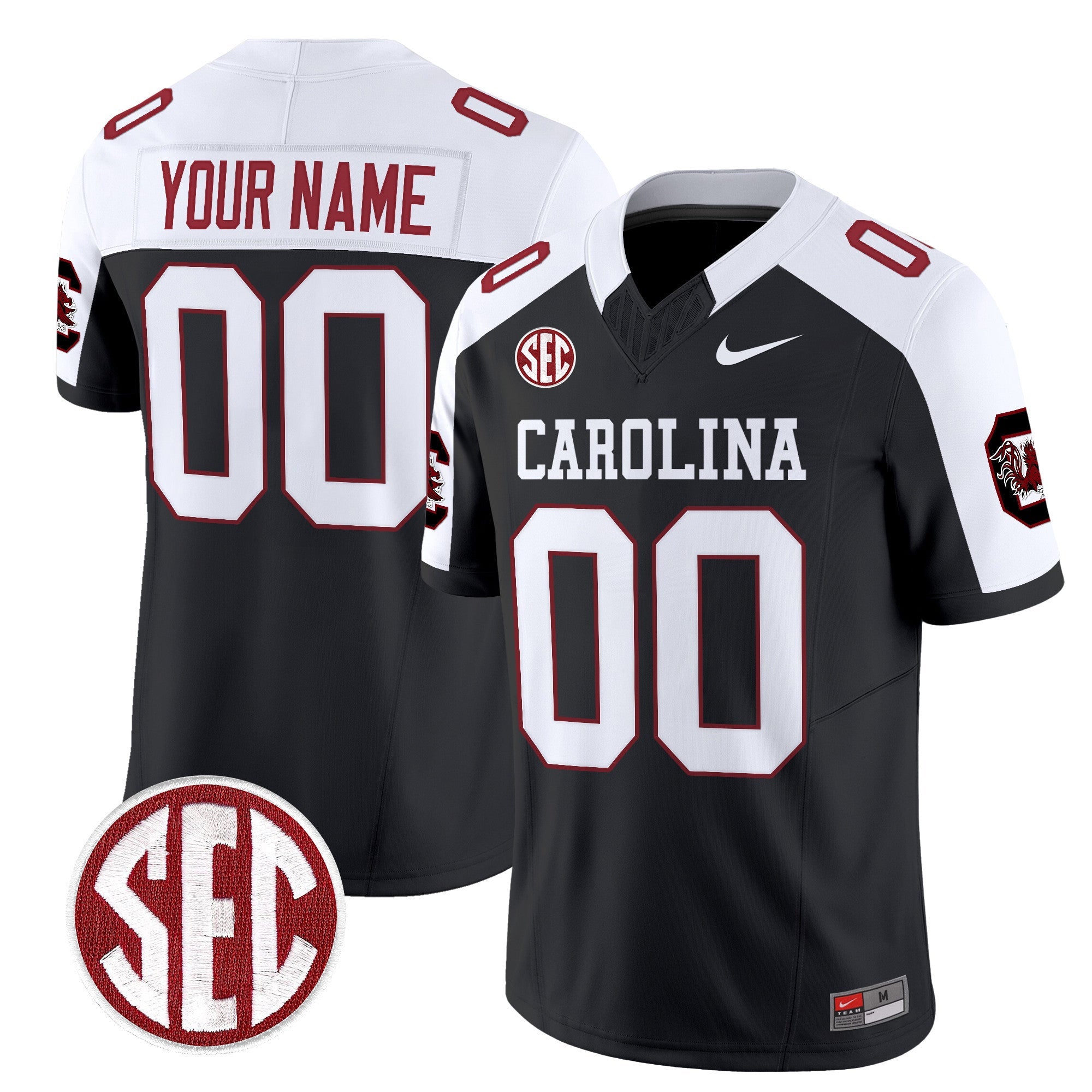 South Carolina Gamecocks 1980 Throwback Vapor Limited Custom Jersey – Rebrand 2026 – All Stitched