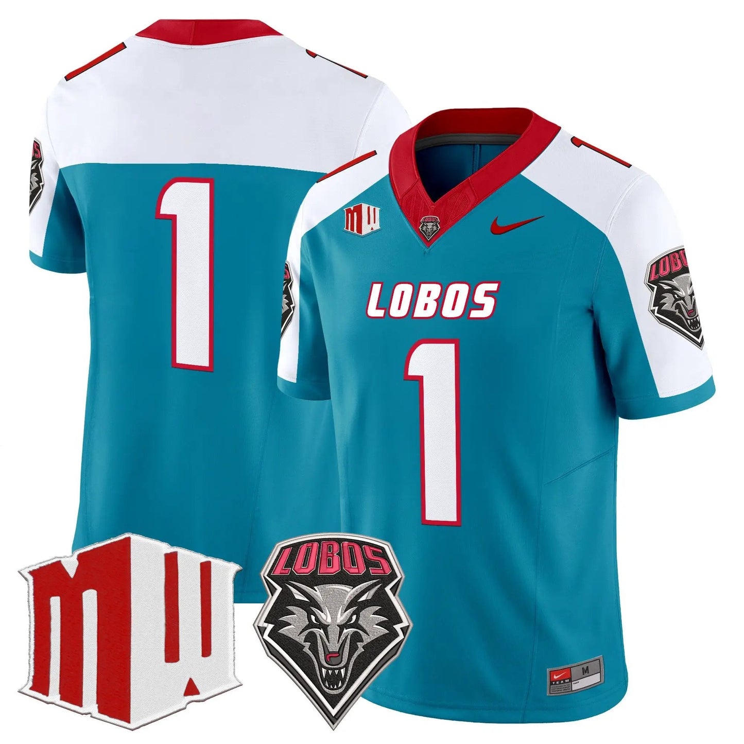 New Mexico Lobos 2026 Vapor Limited Jersey - Stitched
