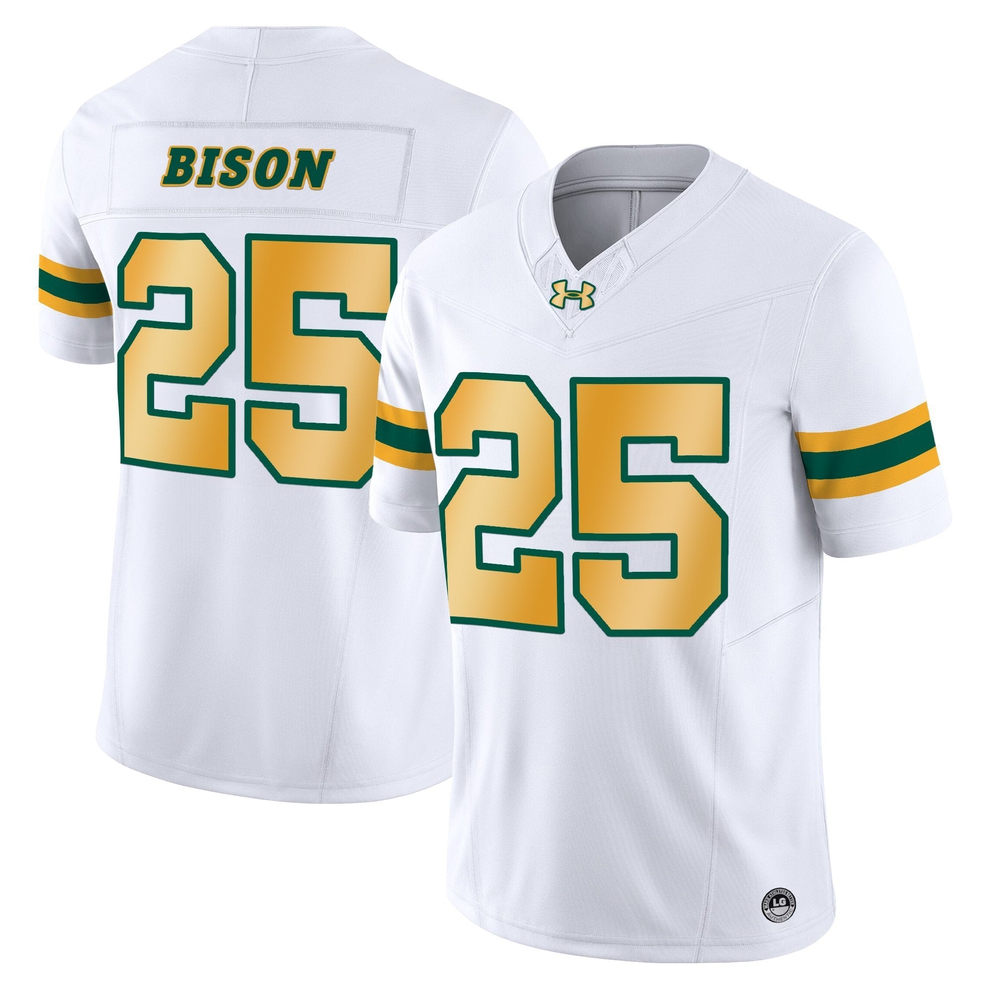 North Dakota State Bison Vapor Limited Jersey - All Stitched