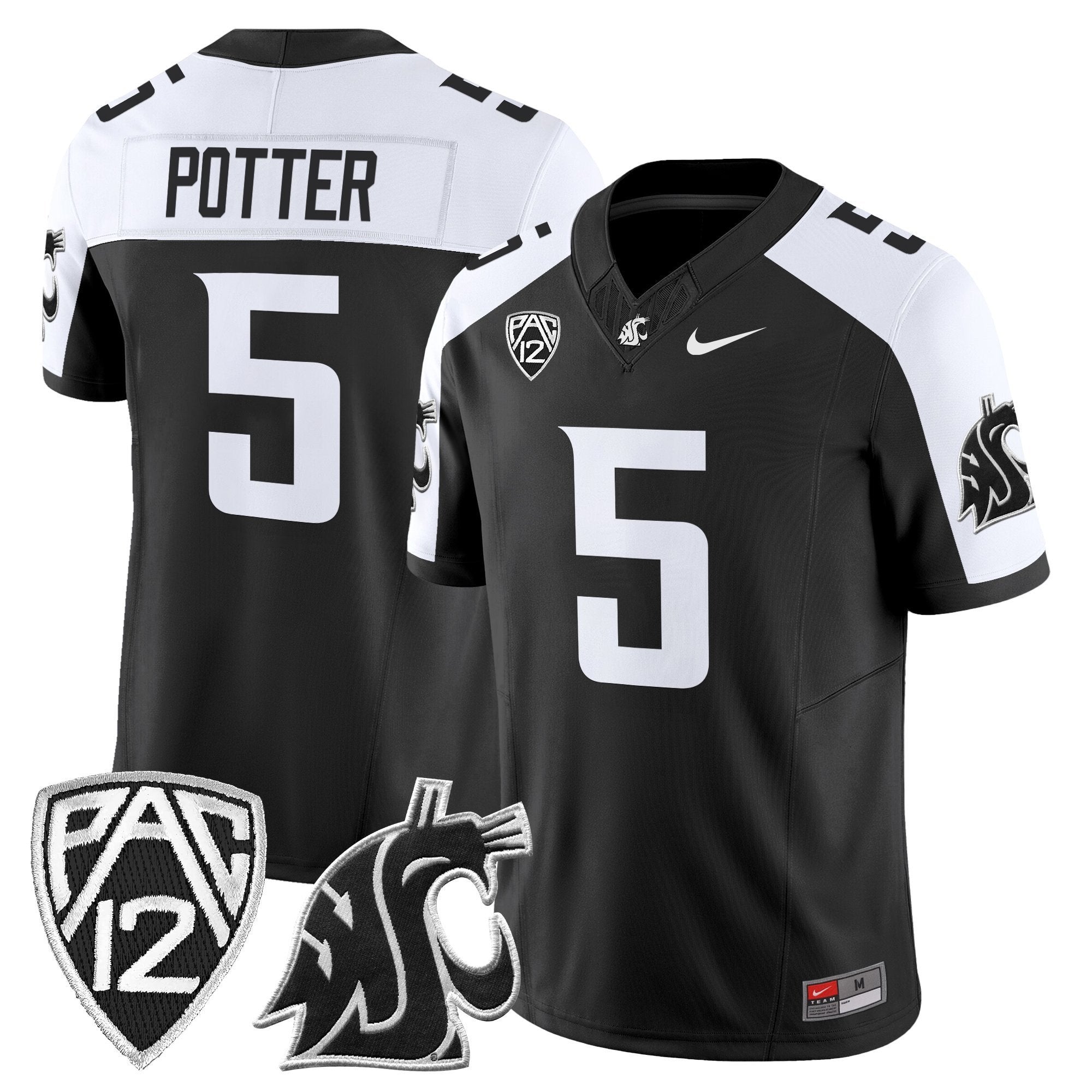 Washington State Cougars 2025 Vapor Limited Jersey - All Stitched
