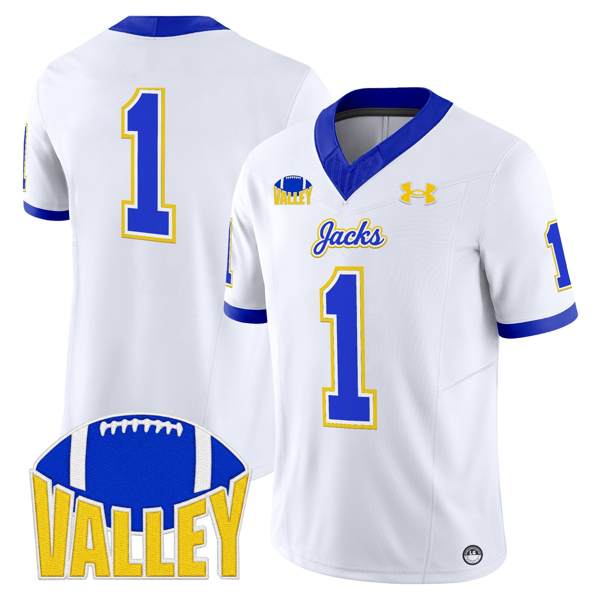 South Dakota State Jackrabbits 2025 Vapor Limited Jersey - All Stitched