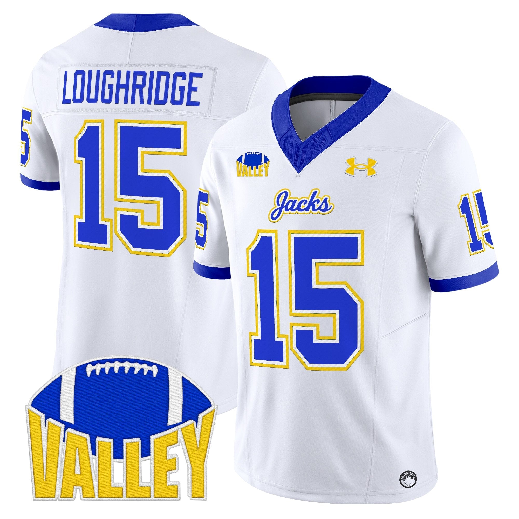 South Dakota State Jackrabbits 2025 Vapor Limited Jersey - All Stitched