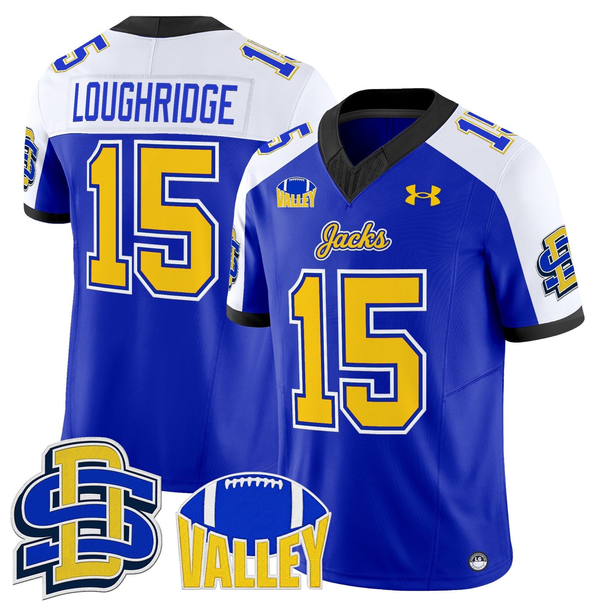South Dakota State Jackrabbits 2025 Vapor Limited Jersey - All Stitched