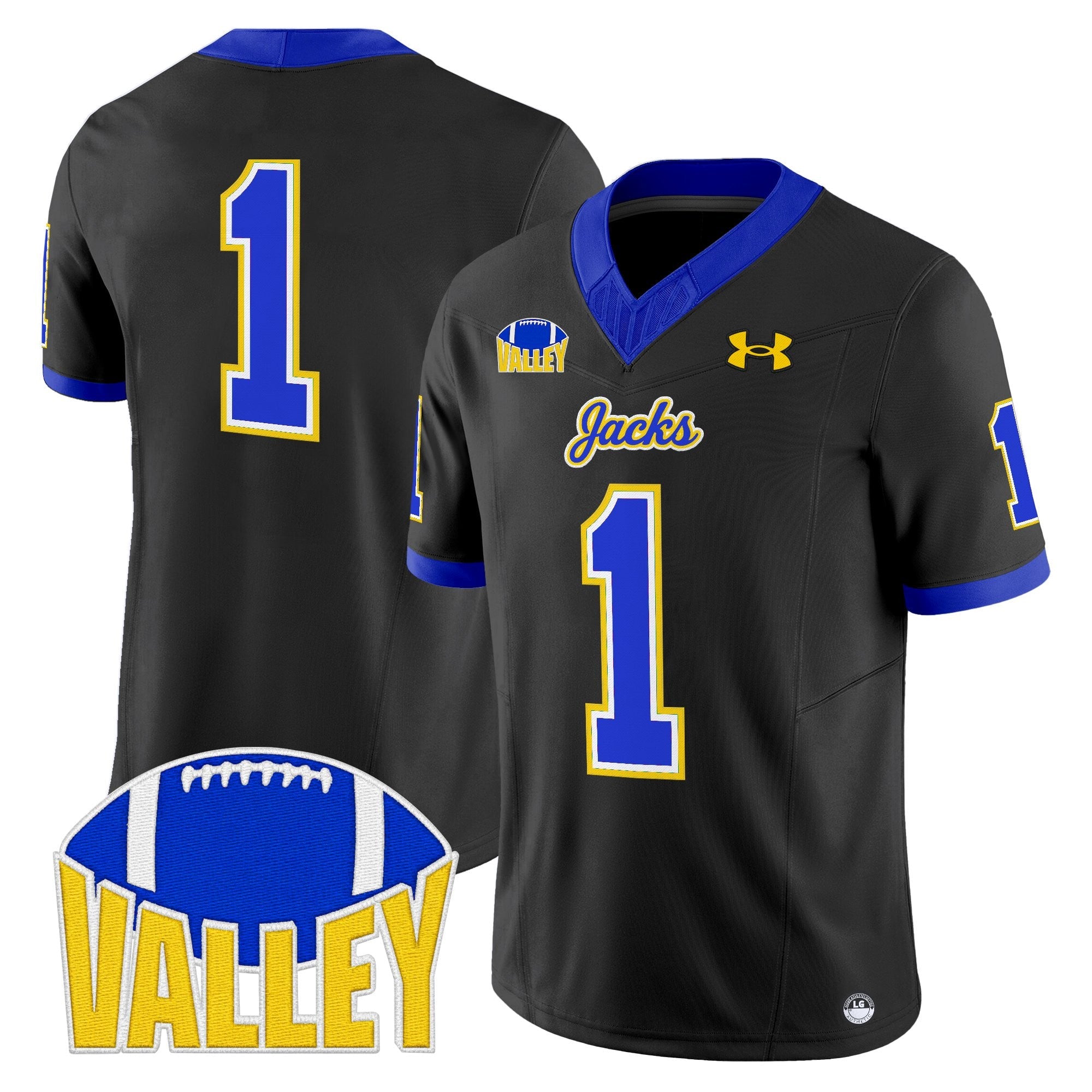South Dakota State Jackrabbits 2025 Vapor Limited Jersey - All Stitched