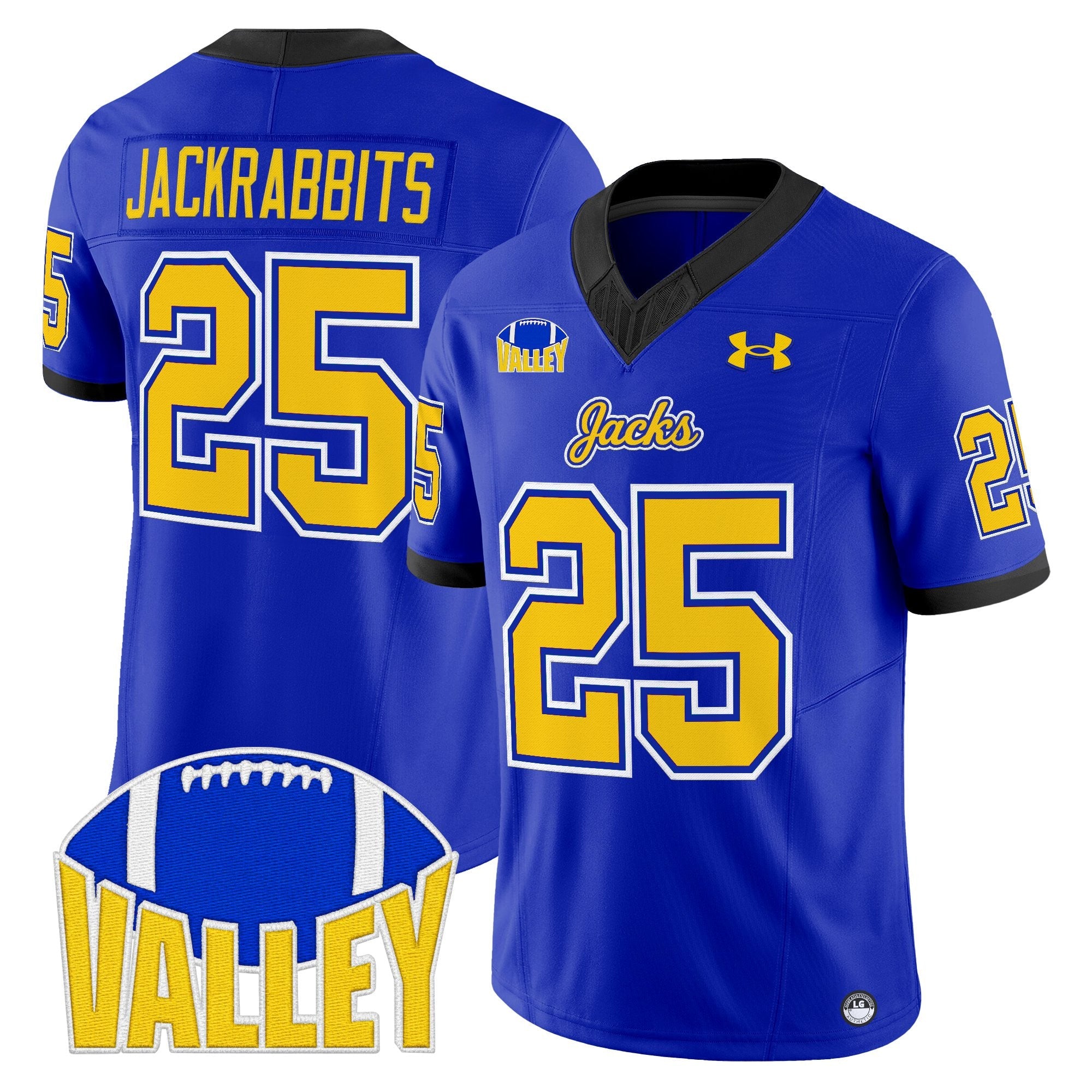 South Dakota State Jackrabbits 2025 Vapor Limited Jersey - All Stitched