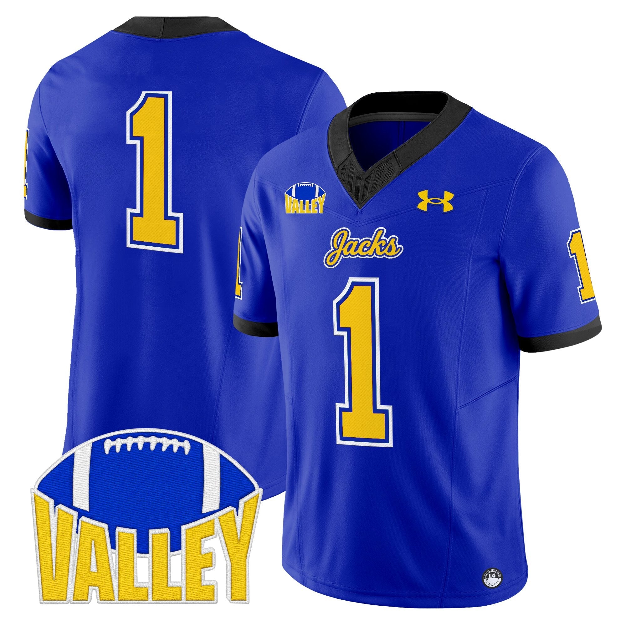 South Dakota State Jackrabbits 2025 Vapor Limited Jersey - All Stitched