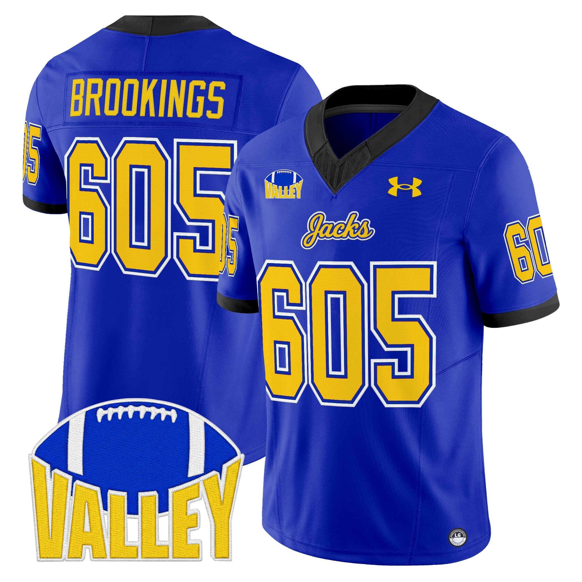 South Dakota State Jackrabbits 2025 Vapor Limited Jersey - All Stitched