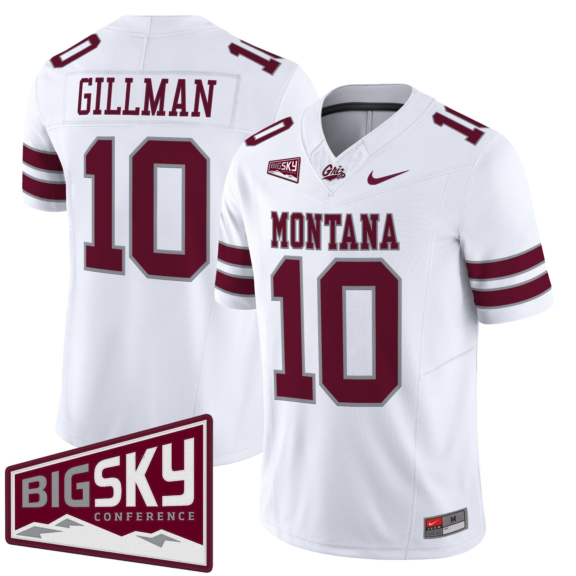 Montana Grizzlies 2025 Vapor Limited Jersey - All Stitched