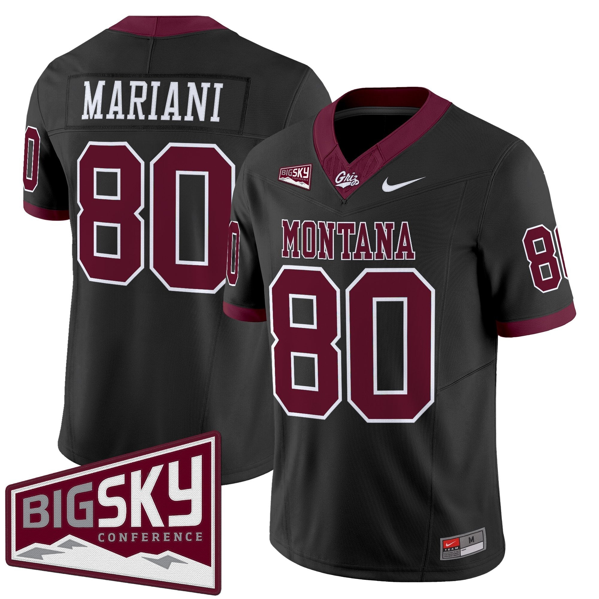 Montana Grizzlies 2025 Vapor Limited Jersey - All Stitched
