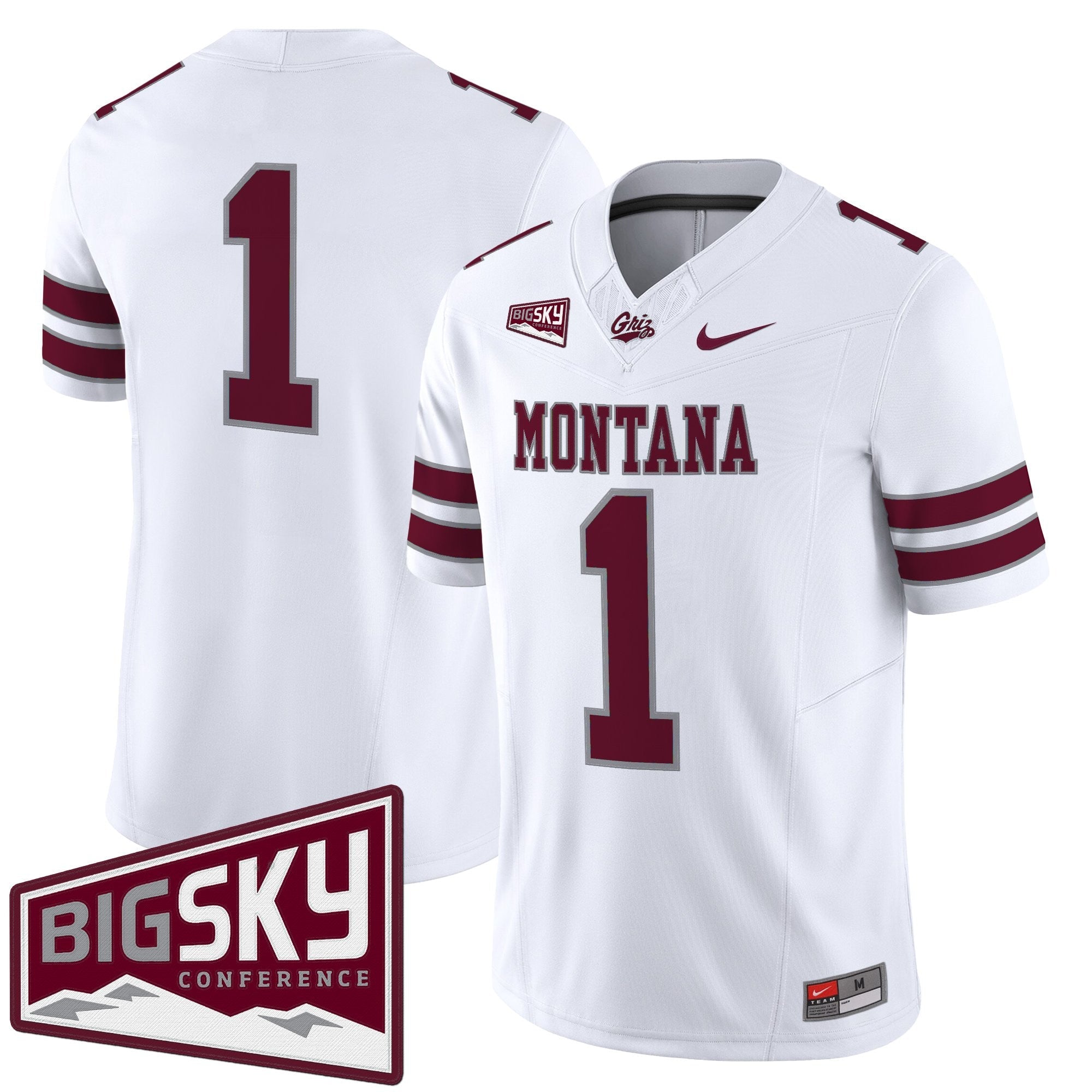 Montana Grizzlies 2025 Vapor Limited Jersey - All Stitched