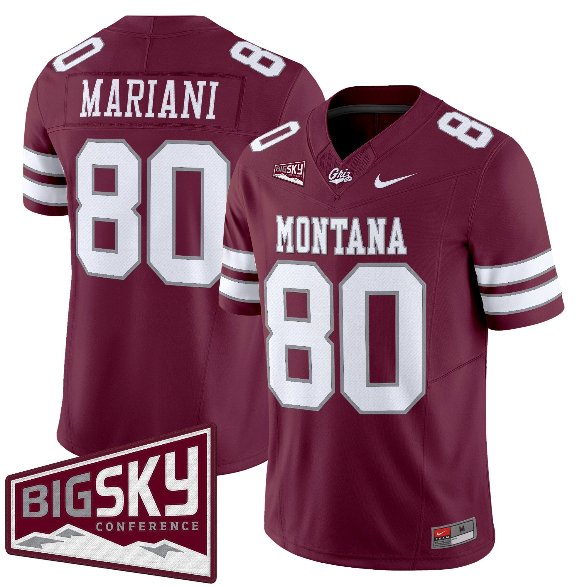Montana Grizzlies 2025 Vapor Limited Jersey - All Stitched